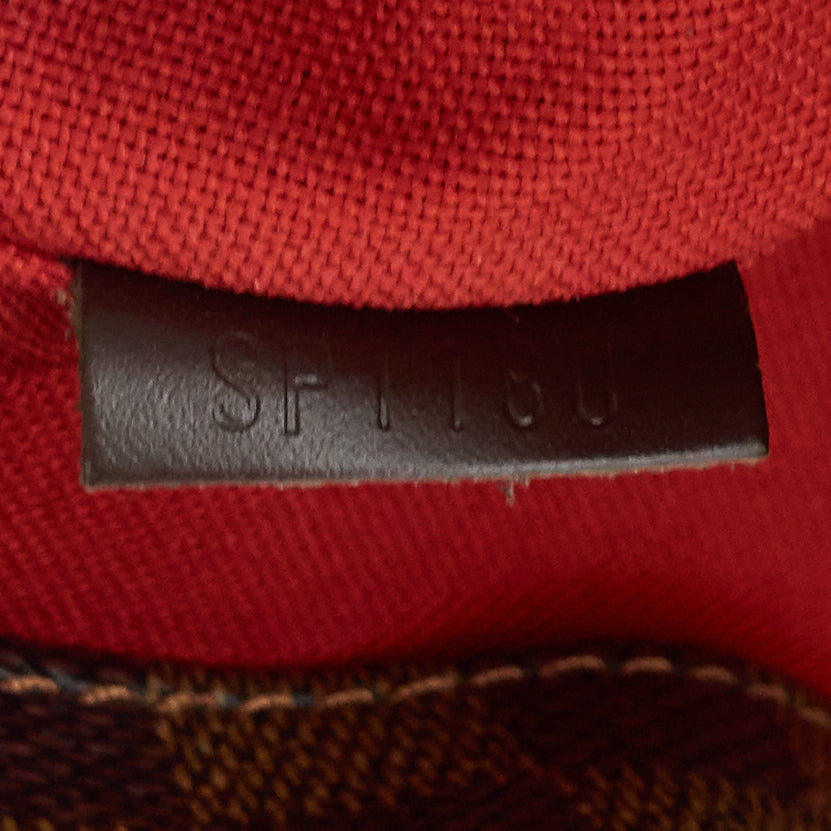 Louis Vuitto Bloomsbury PM Damier Ebene Canvas Bag