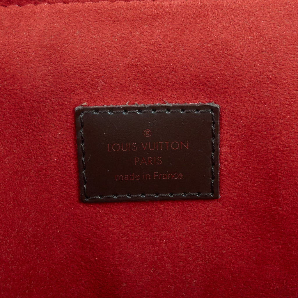 Louis Vuitto Trevi PM Damier Ebene Canvas Bag