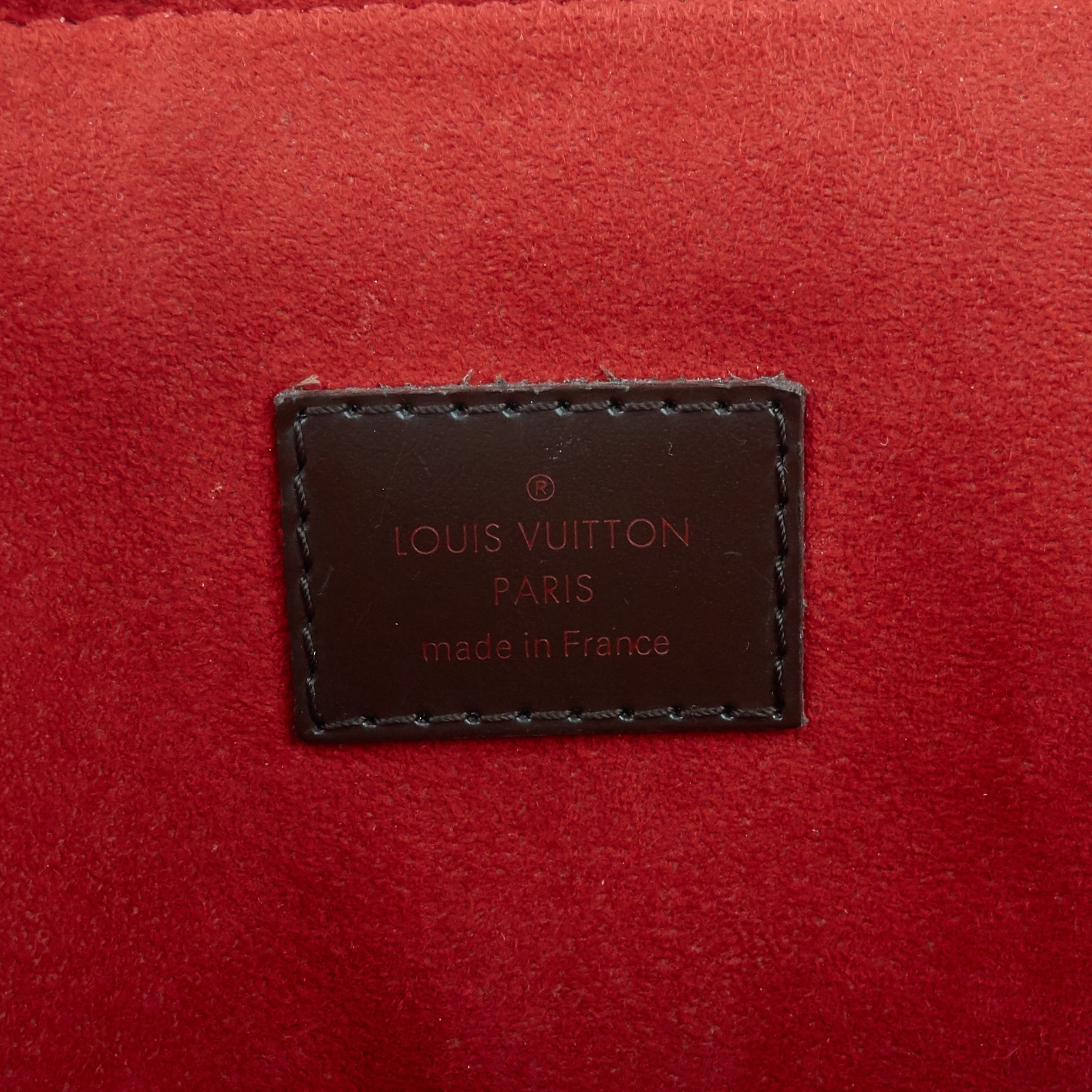 Louis Vuitto Trevi PM Damier Ebene Canvas Bag