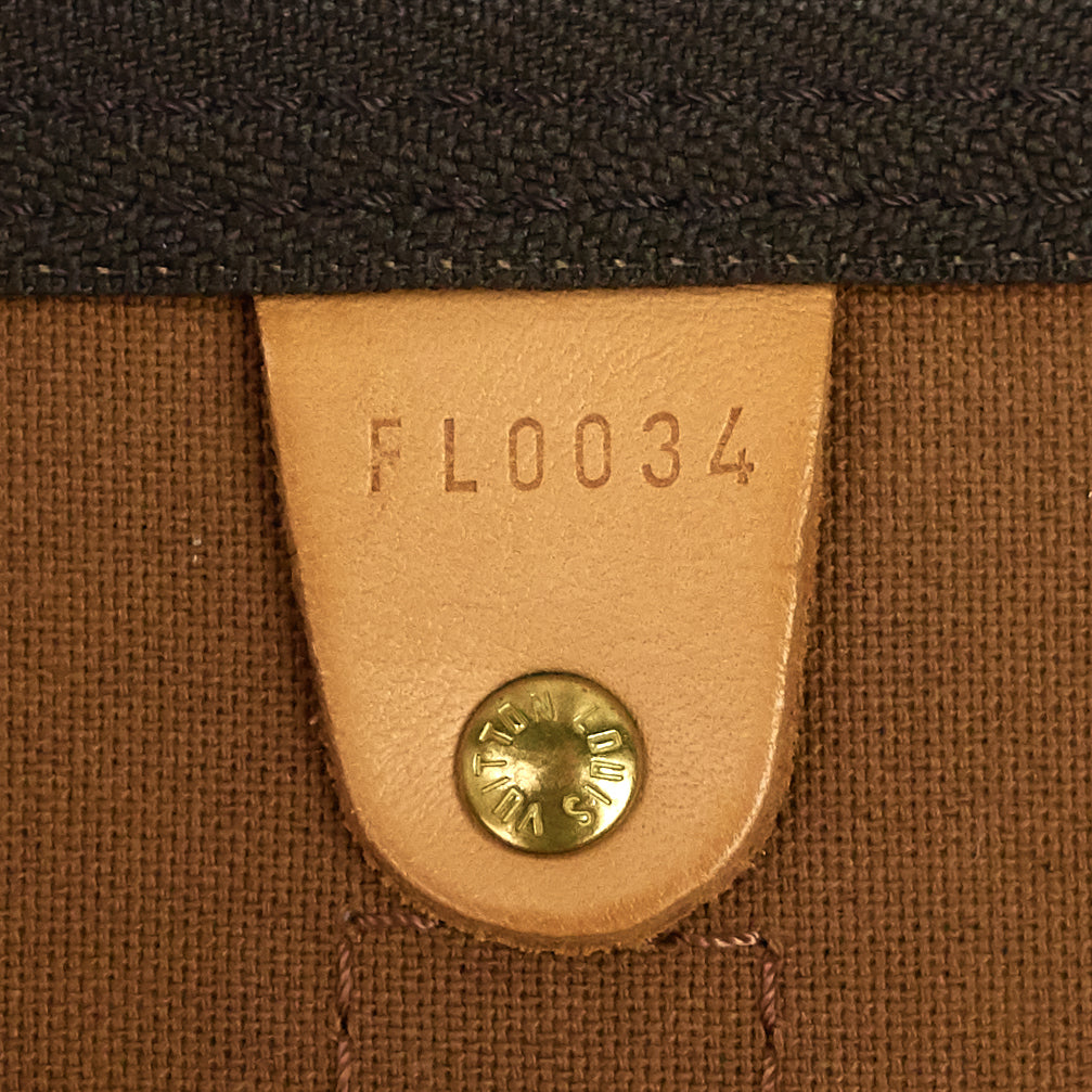 Louis Vuitto Keepall 55 Monogram Canvas Bag