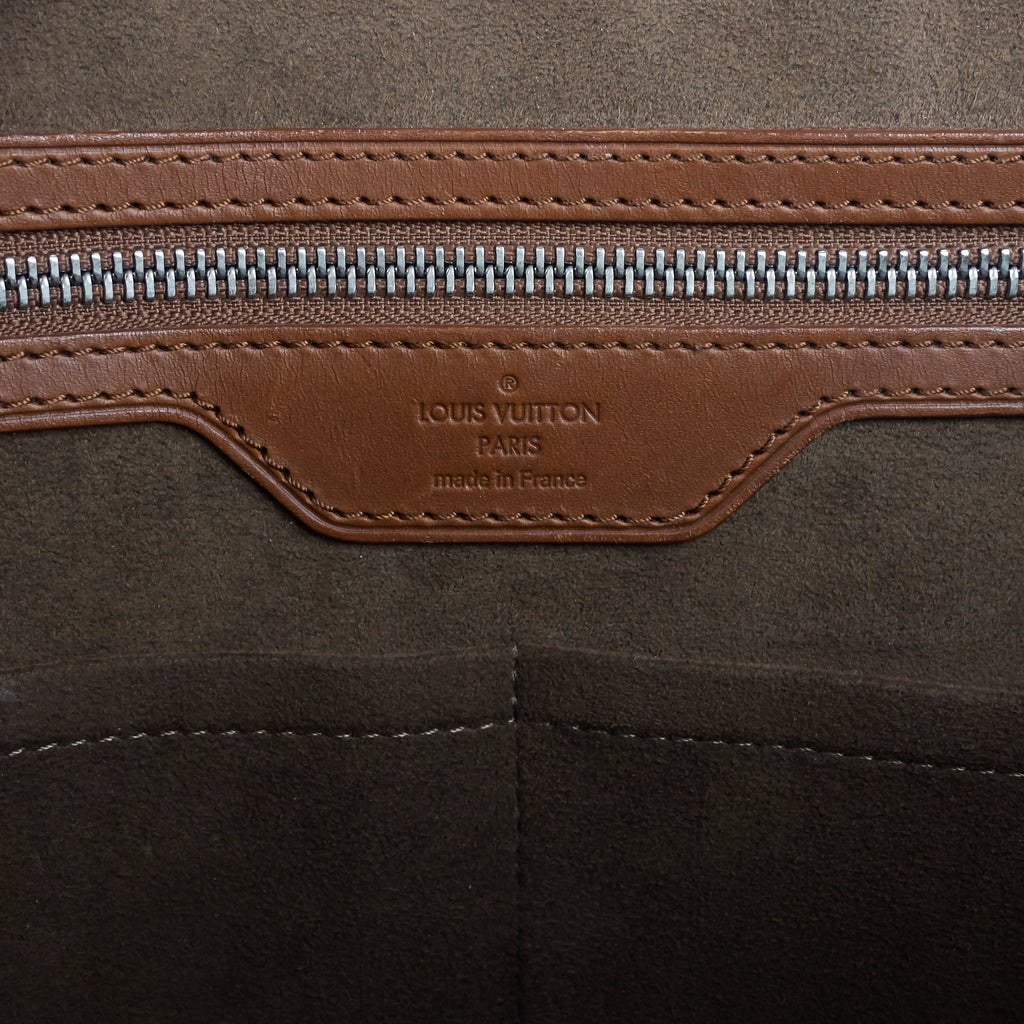 Louis Vuitto Sac Plat Nomade Leather Bag