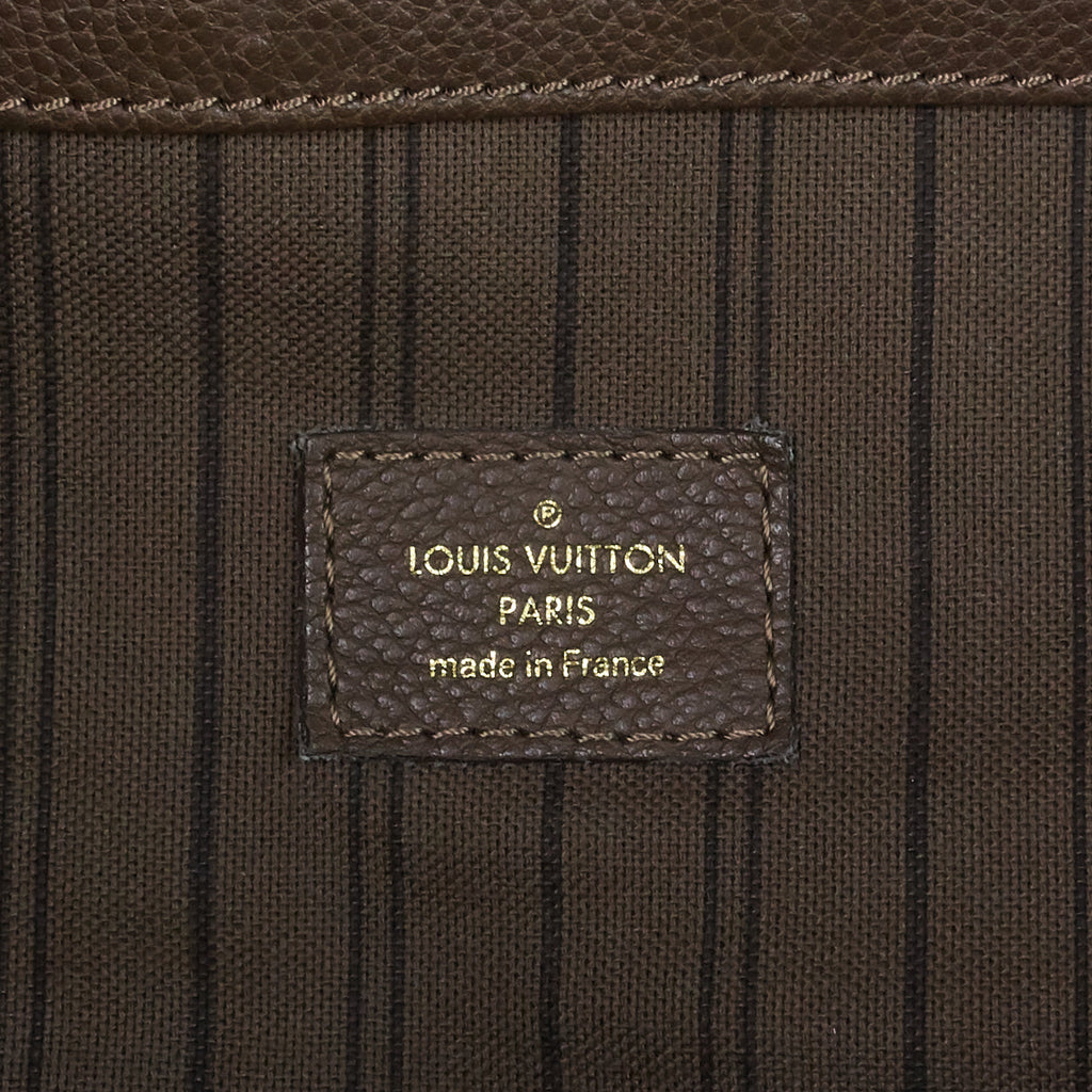 Louis Vuitto Artsy MM Monogram Empreinte Leather Bag