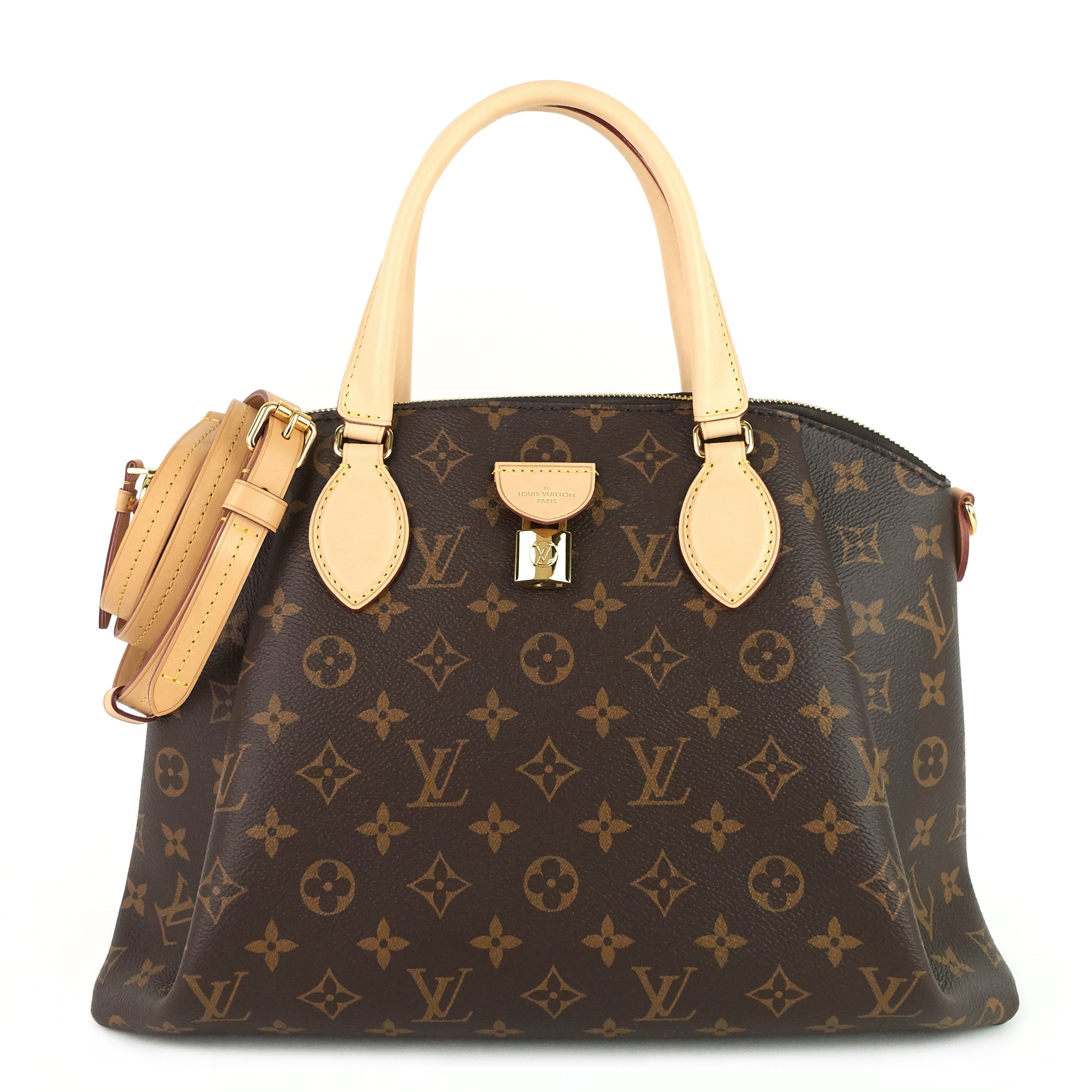 Louis Vuitto Rivoli MM Monogram Canvas Bag