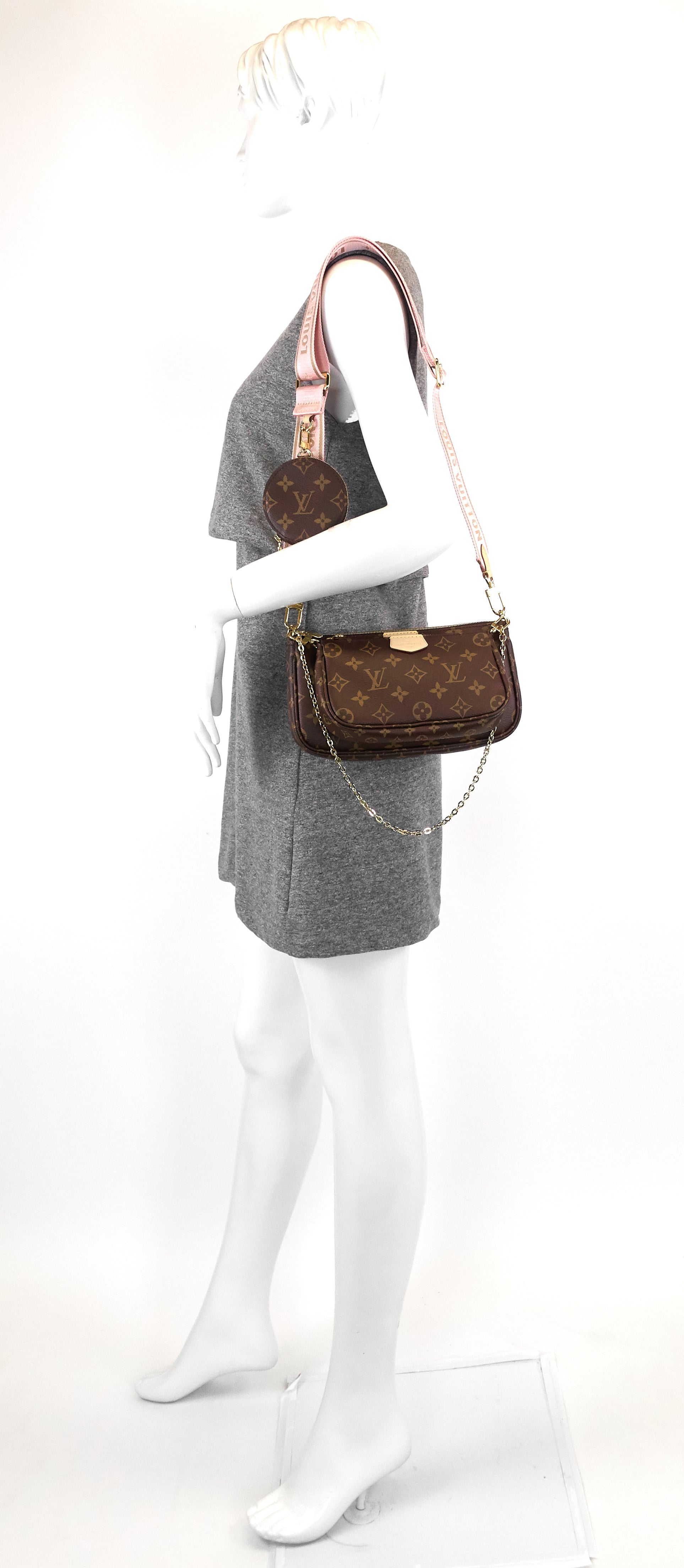Louis Vuitto Multi Pochette Accessoires Monogram Canvas Bag