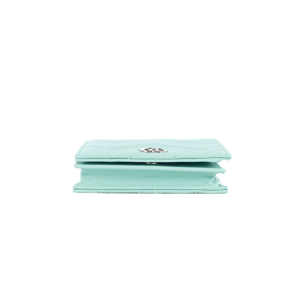 Gucci GG Marmont Mini Card Case on Chain Leather Bag