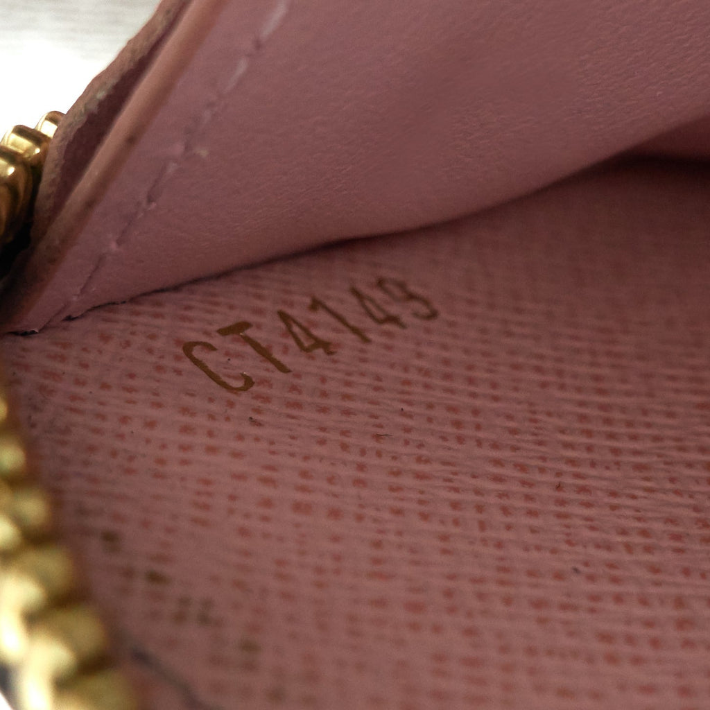 Louis Vuitto ClÃ©mence Monogram Canvas Wallet