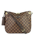 Louis Vuitto South Bank Besace Damier Ebene Canvas Bag