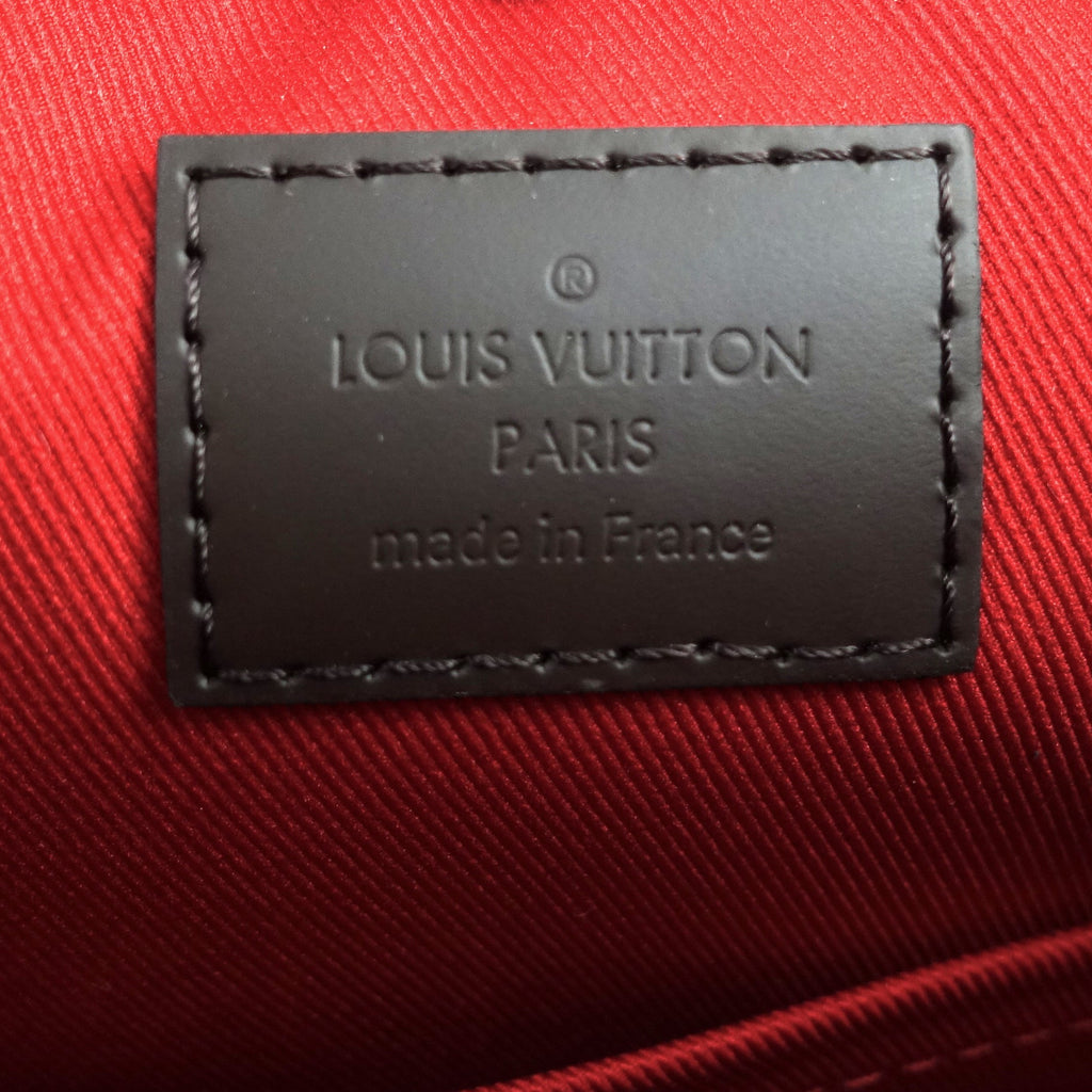Louis Vuitto South Bank Besace Damier Ebene Canvas Bag