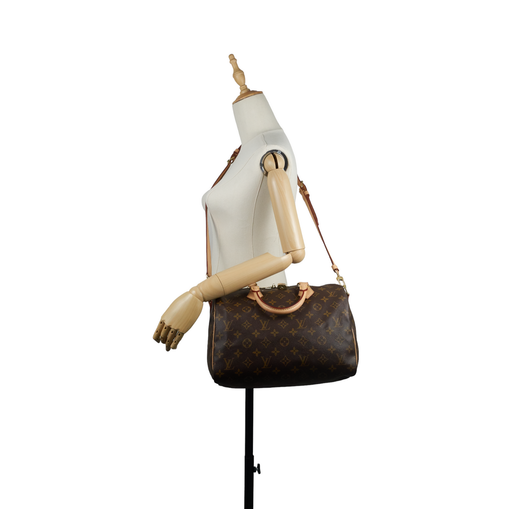 Louis Vuitto Speedy BandouliÃ¨re 30 Monogram Canvas Bag