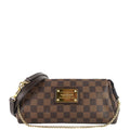 Louis Vuitto Eva Damier Ebene Crossbody Bag