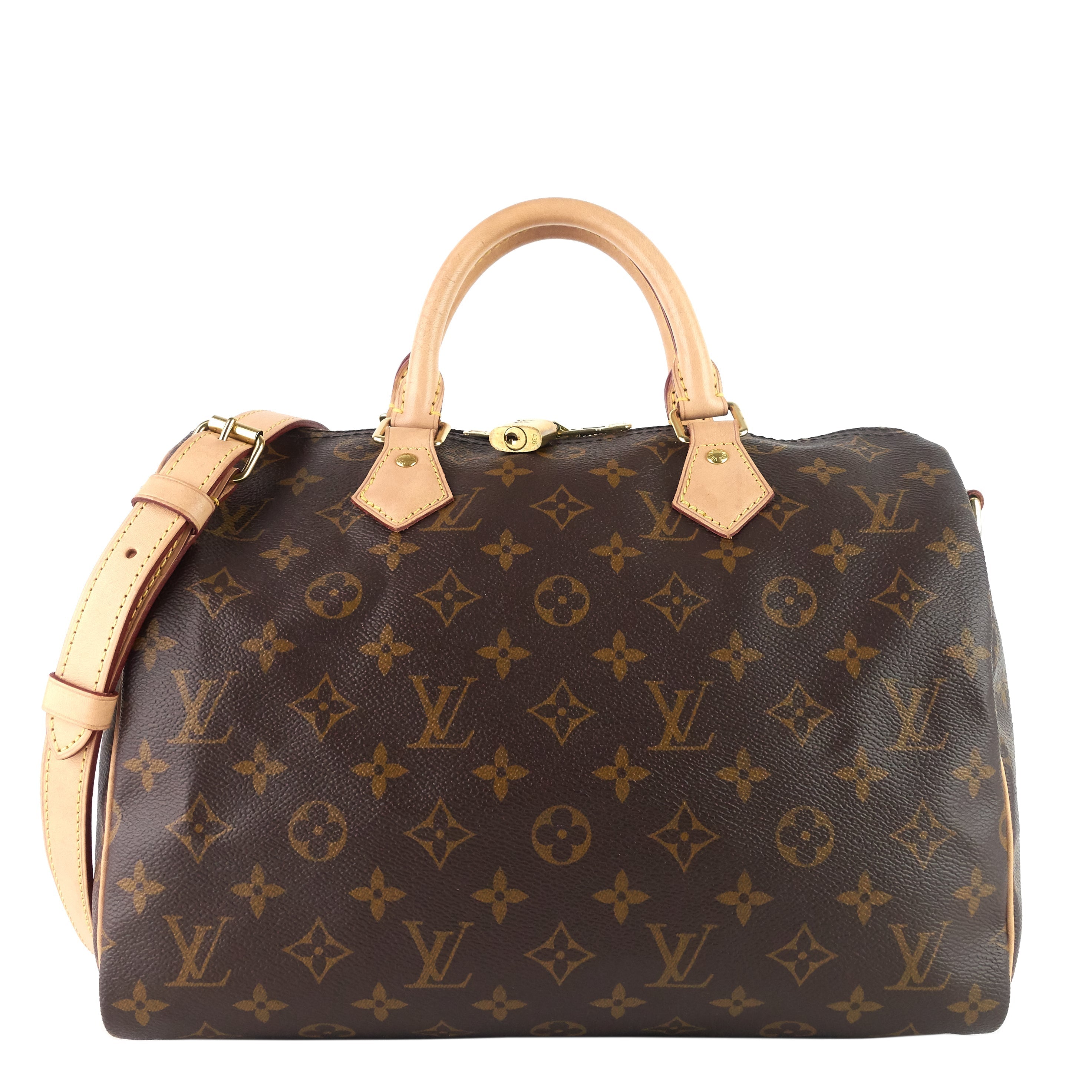 Louis Vuitto Speedy BandouliÃ¨re 30 Monogram Canvas Bag