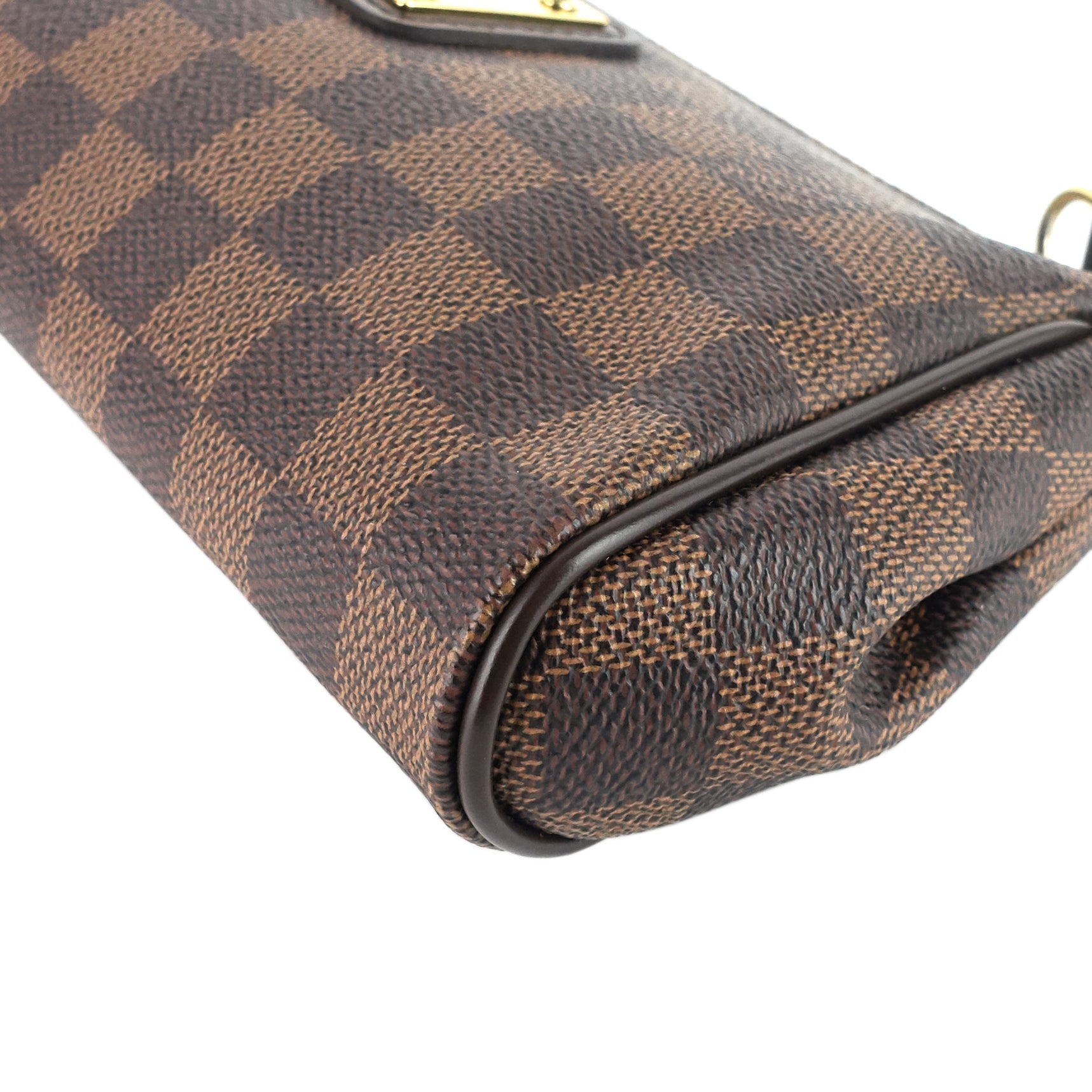 Louis Vuitto Eva Damier Ebene Crossbody Bag