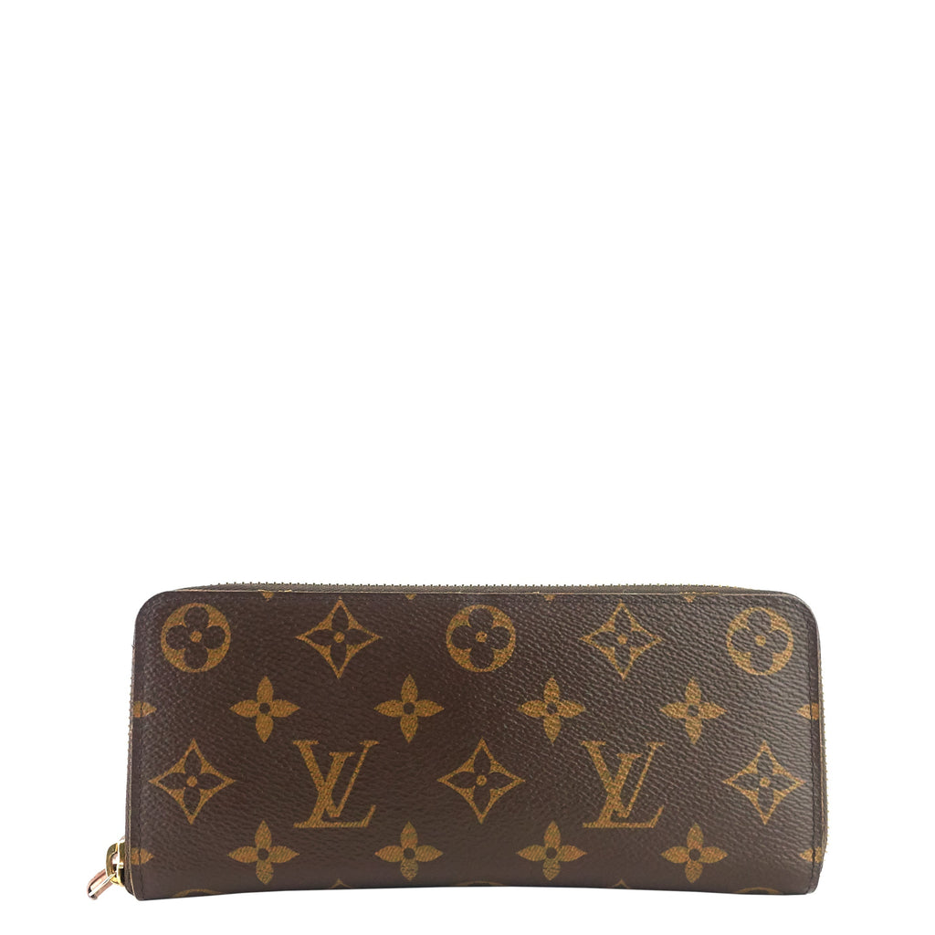 Louis Vuitto ClÃ©mence Monogram Canvas Wallet