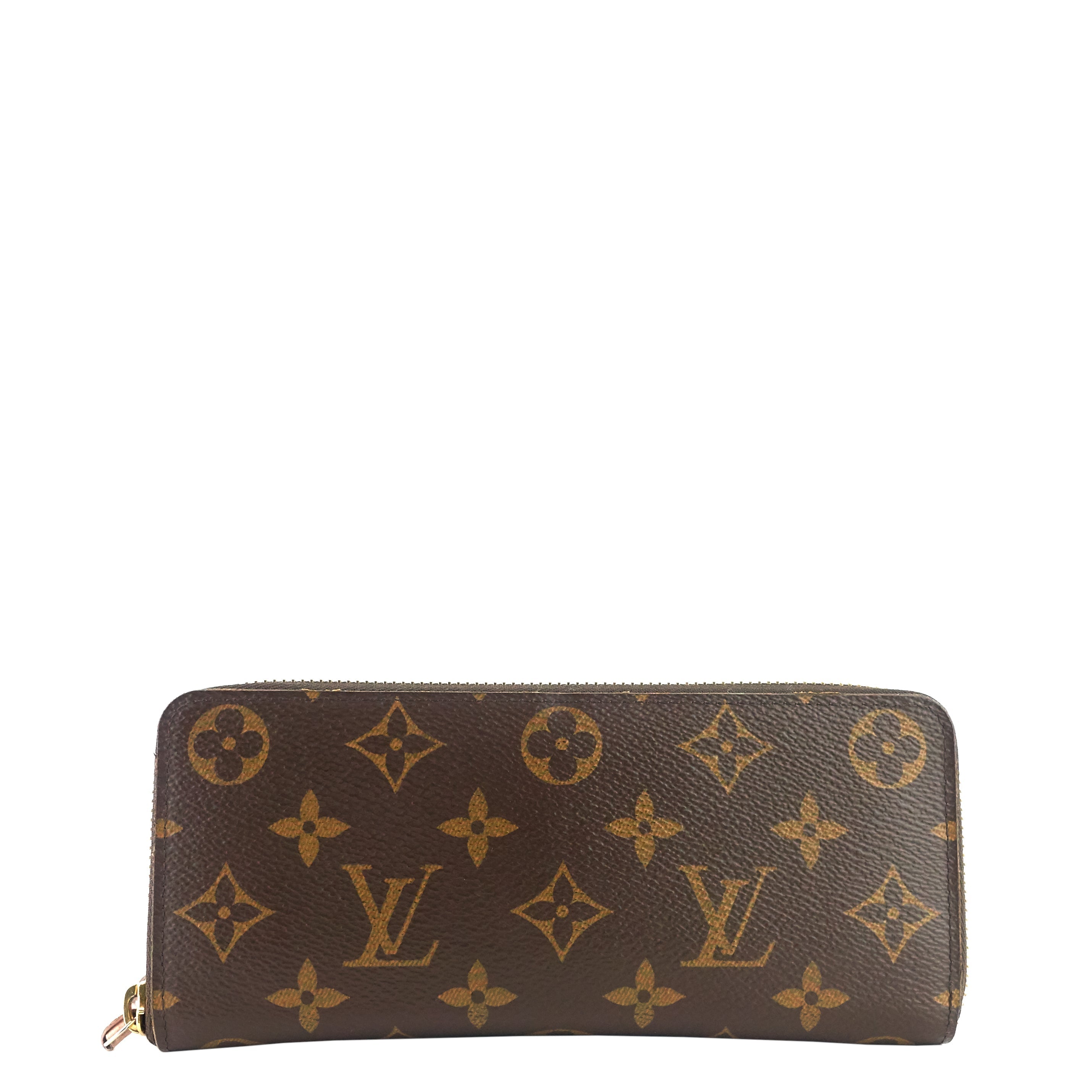 Louis Vuitto ClÃ©mence Monogram Canvas Wallet