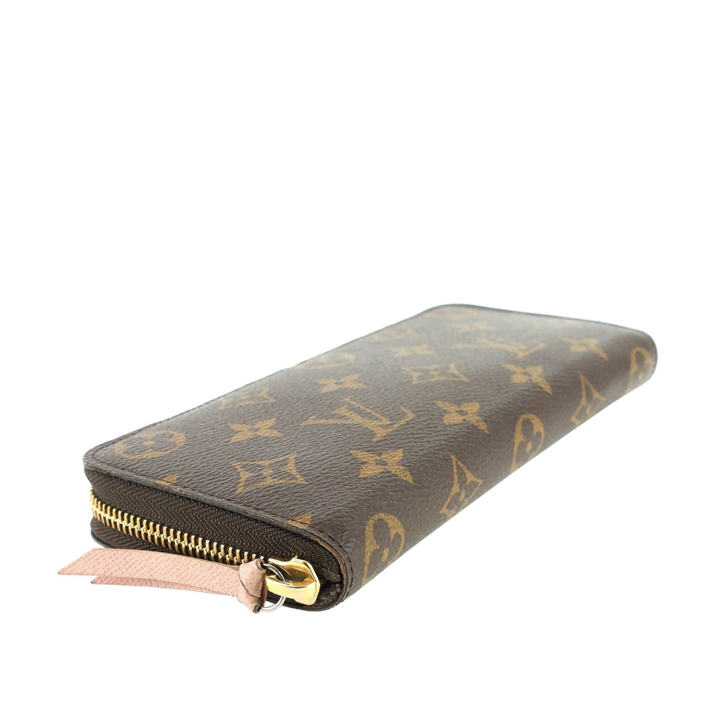 Louis Vuitto ClÃ©mence Monogram Canvas Wallet