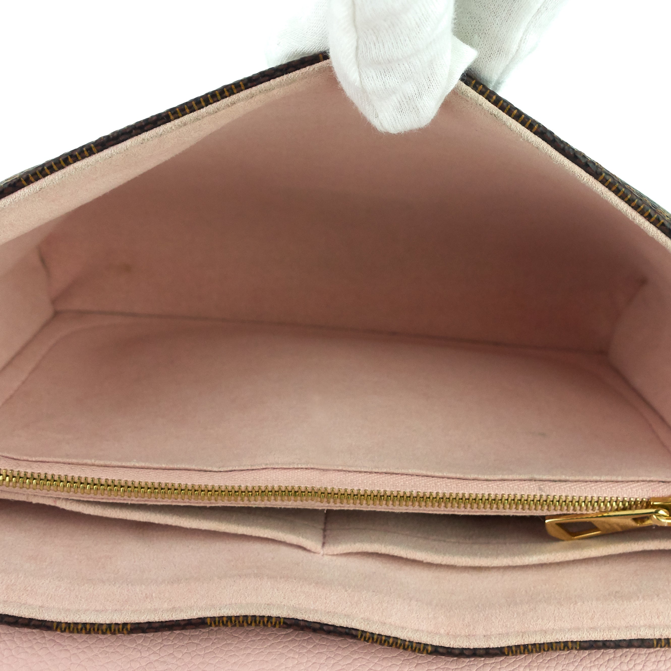 Louis Vuitto Clapton PM Damier Ebene Canvas Bag