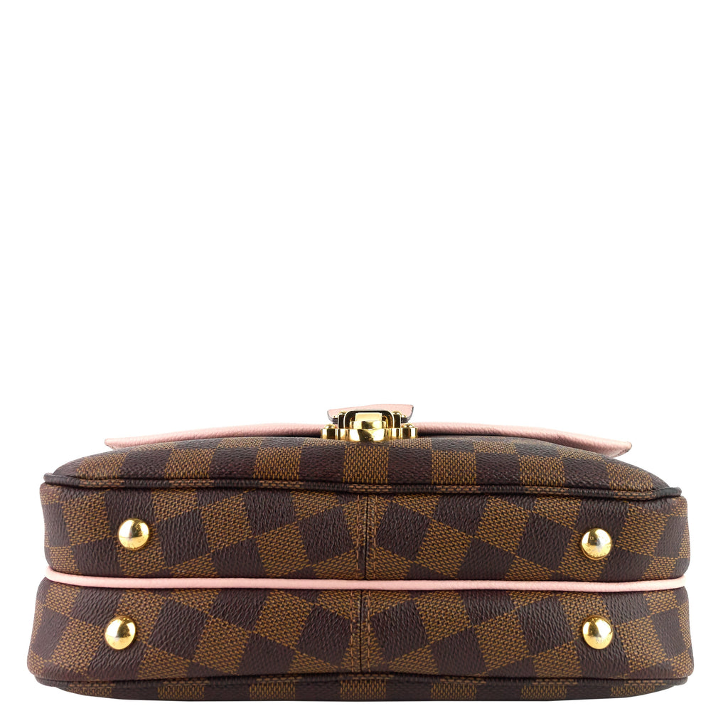 Louis Vuitto Clapton PM Damier Ebene Canvas Bag