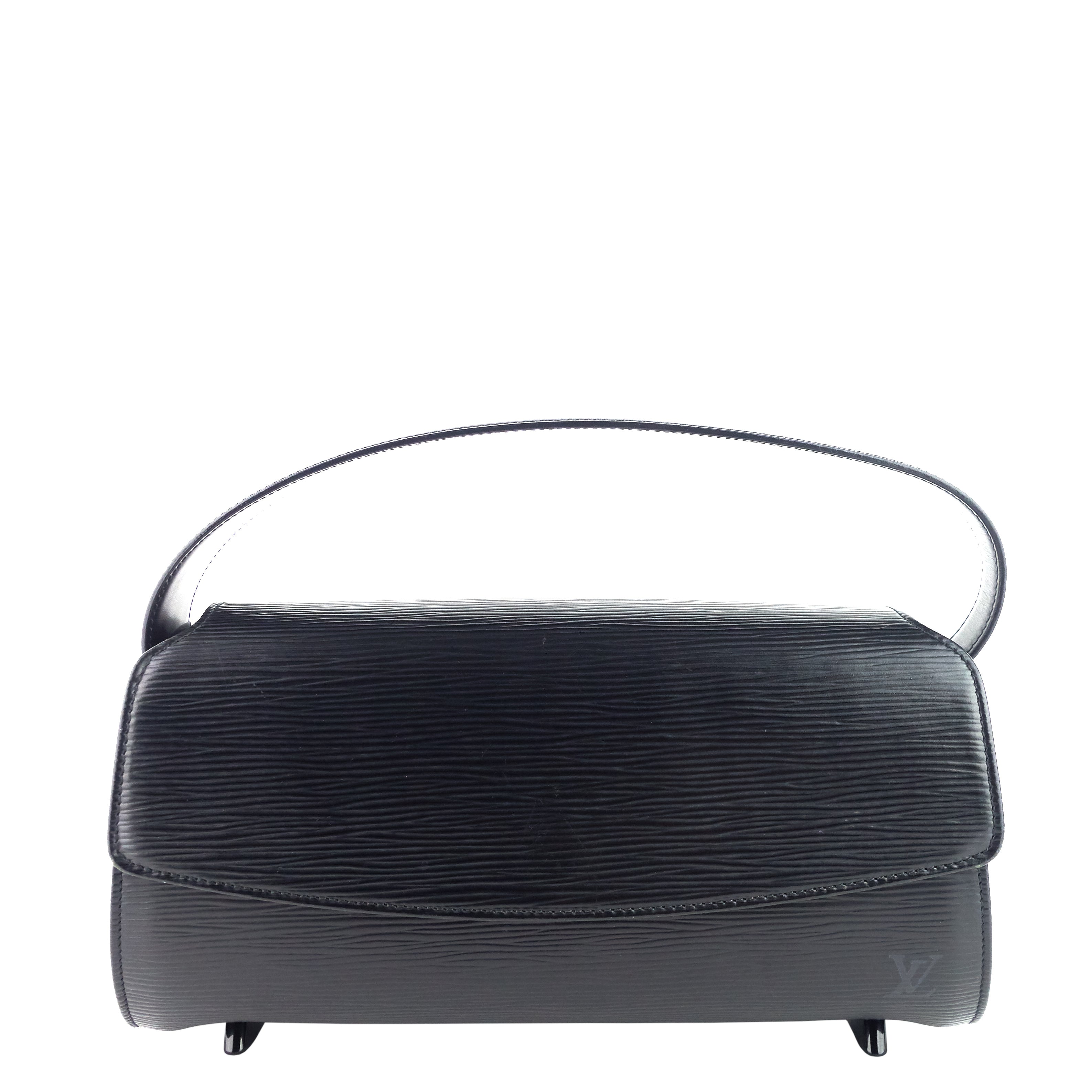 Louis Vuitto Nocturne PM Black Epi Leather Bag