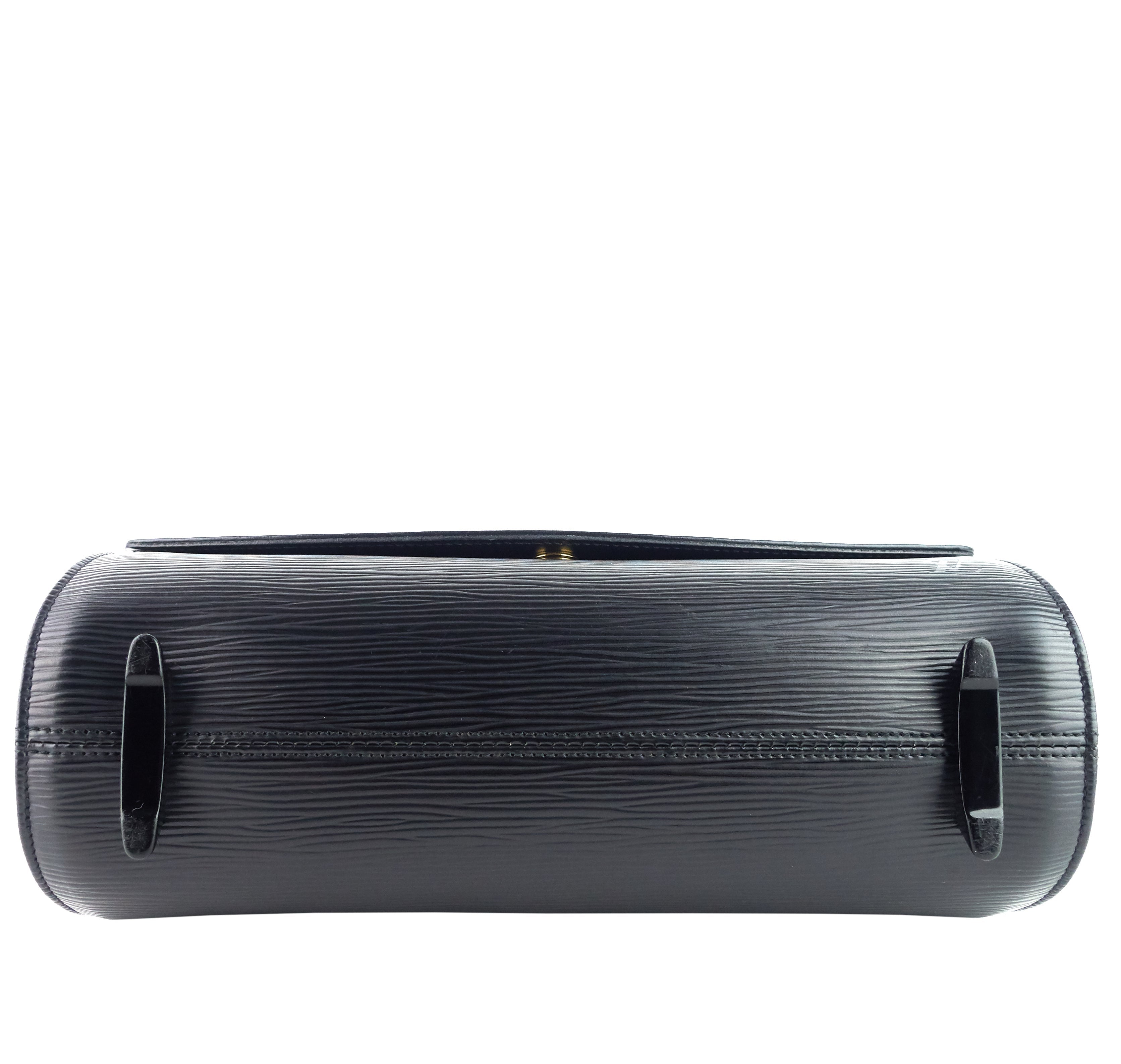 Louis Vuitto Nocturne PM Black Epi Leather Bag