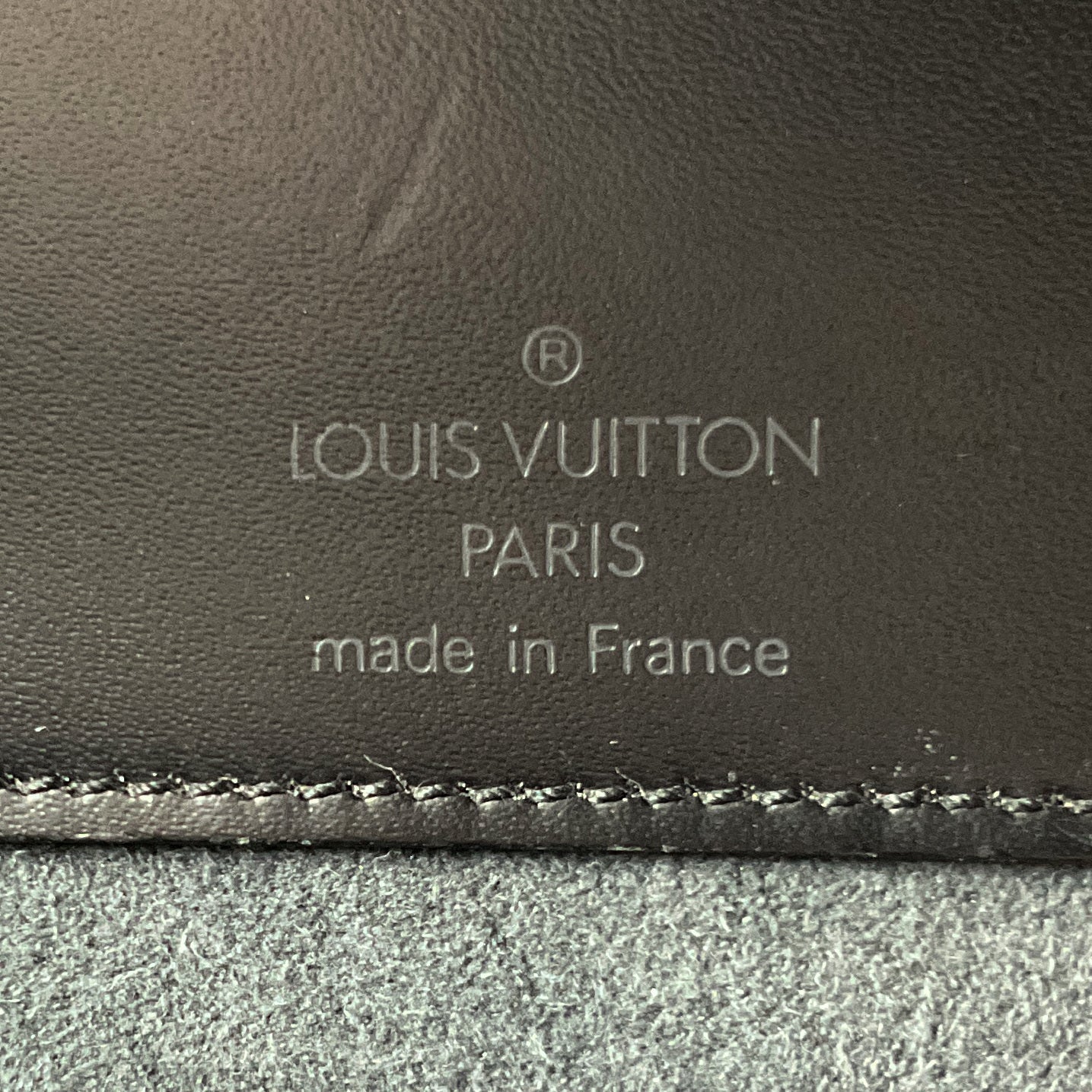 Louis Vuitto Nocturne PM Black Epi Leather Bag