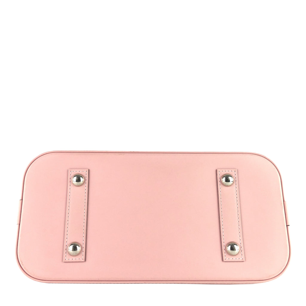 Louis Vuitto Alma PM Pink Epi Leather Bag with Charms