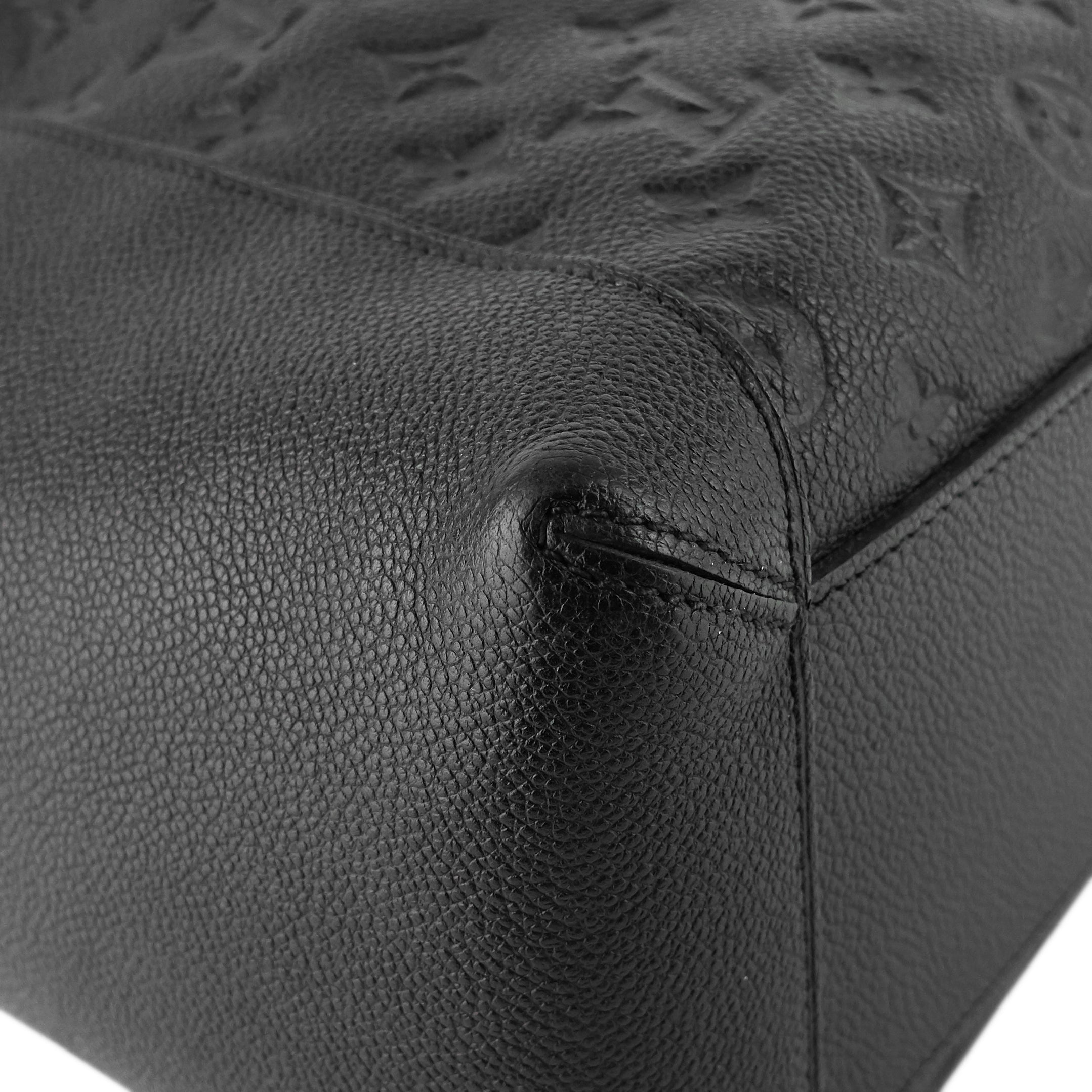 Louis Vuitto Bagatelle Monogram Empreinte Leather Bag