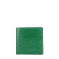 Louis Vuitto Marco Green Epi Leather Bifold Wallet