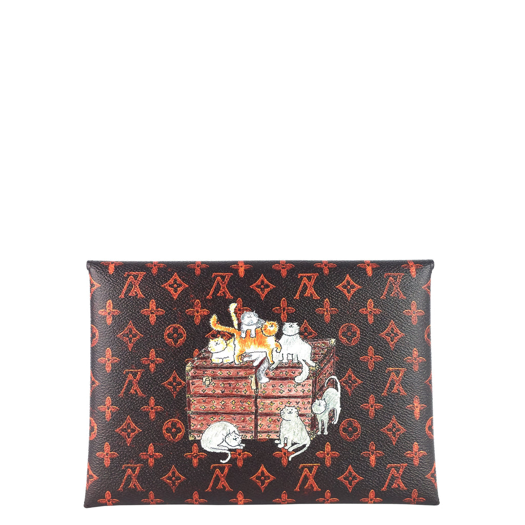 Louis Vuitto Catogram Kirigami GM Pochette Bag