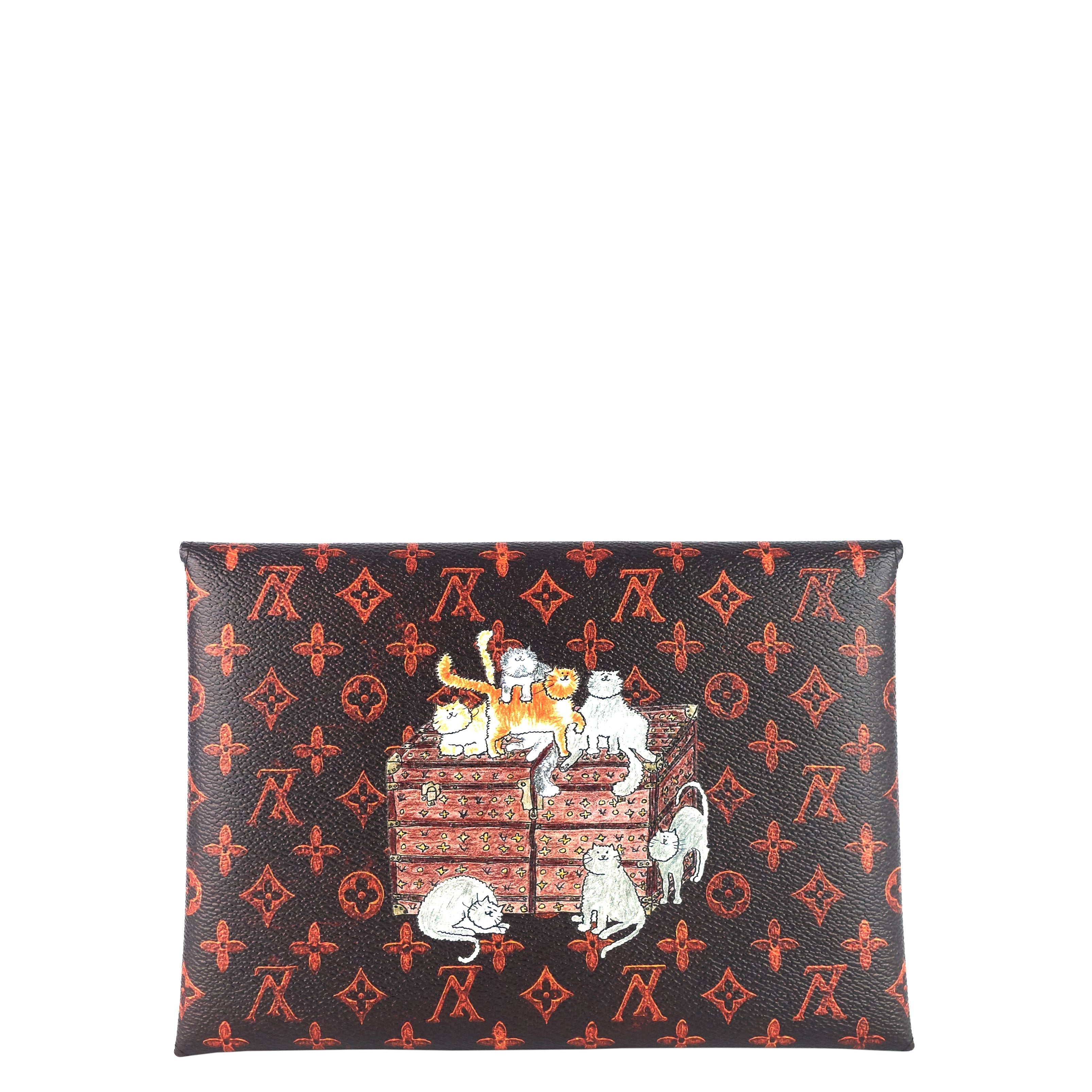 Louis Vuitto Catogram Kirigami GM Pochette Bag