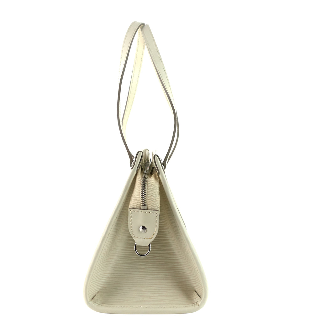 Louis Vuitto Madelaine White Epi Leather Handbag