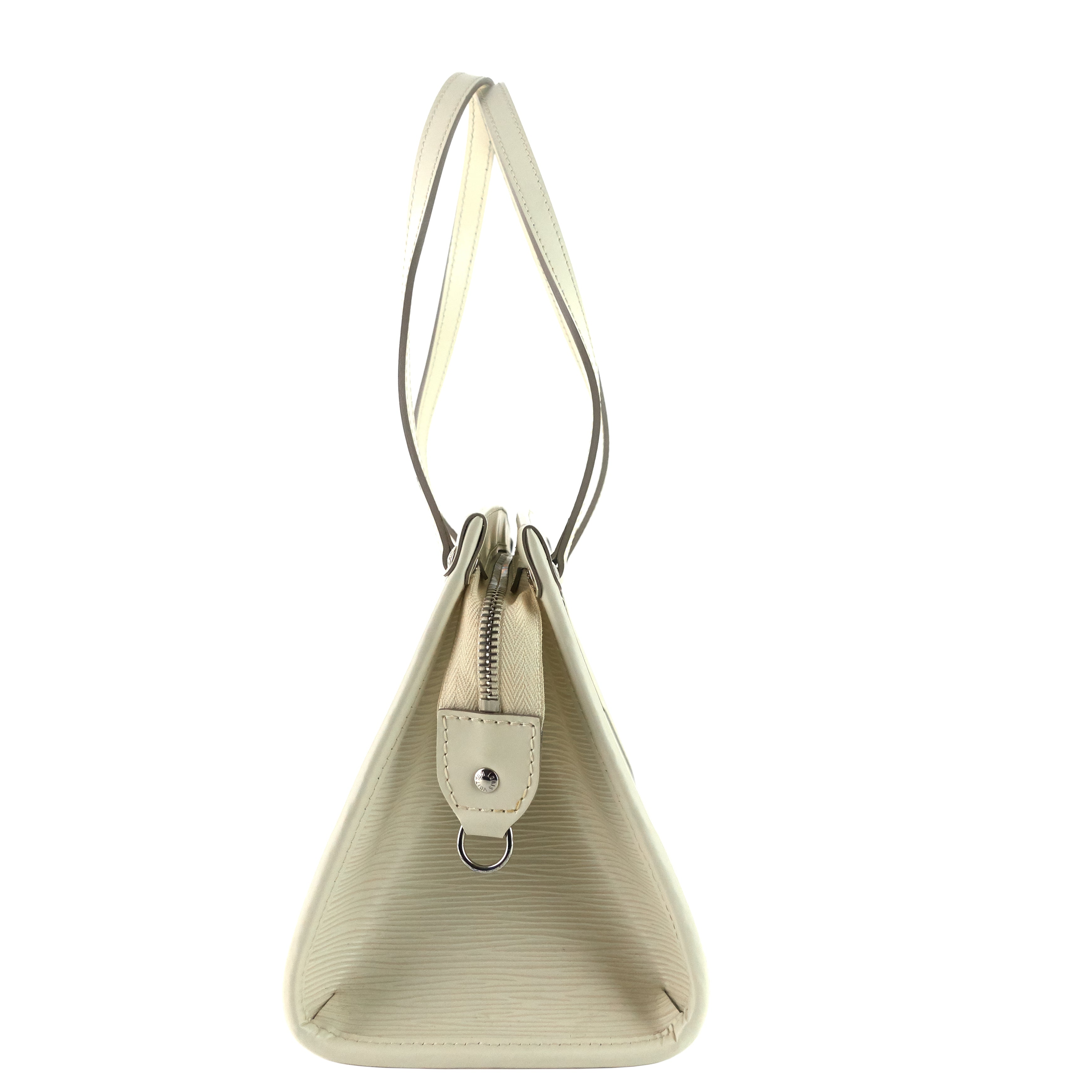 Louis Vuitto Madelaine White Epi Leather Handbag