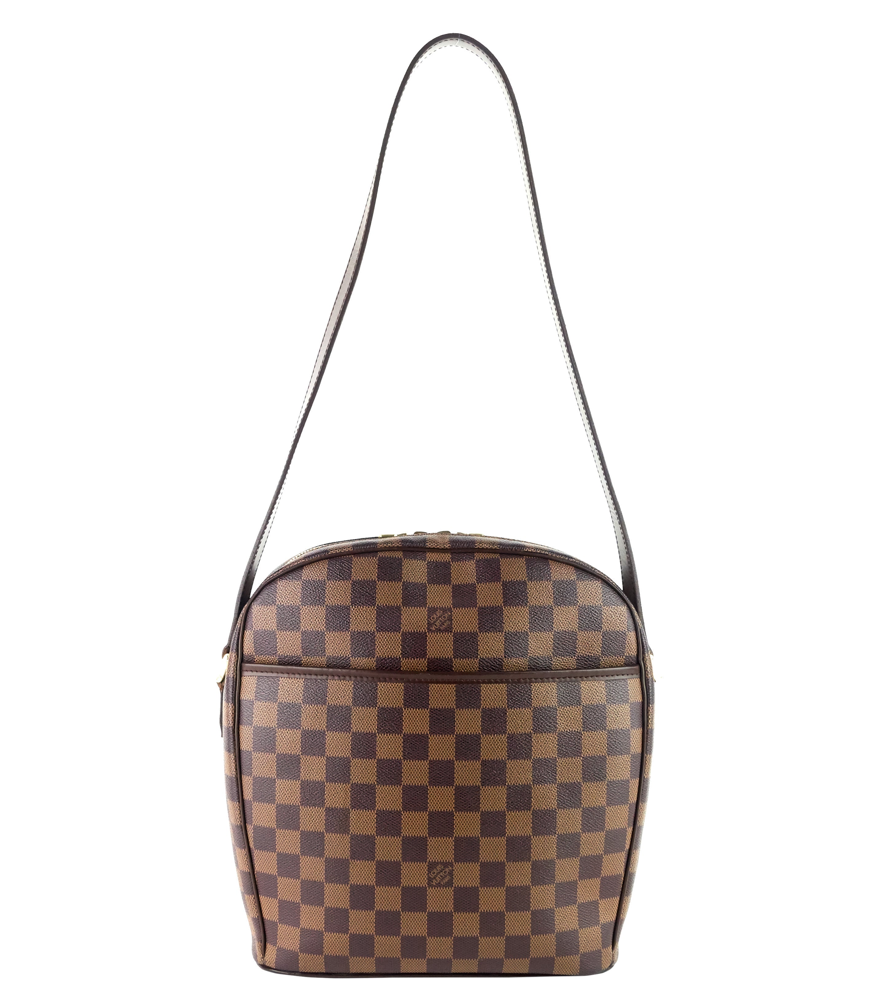 Louis Vuitto Ipanema GM Damier Ebene Canvas Bag