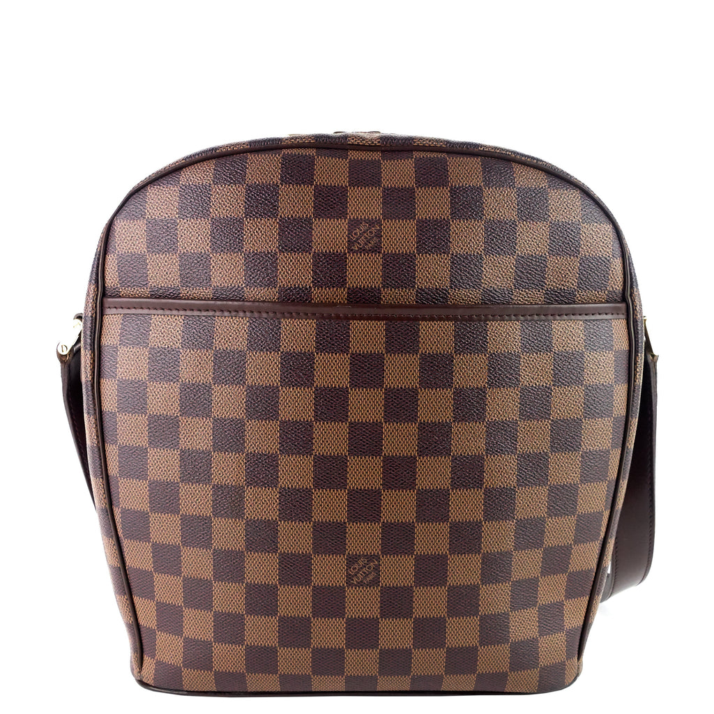 Louis Vuitto Ipanema GM Damier Ebene Canvas Bag