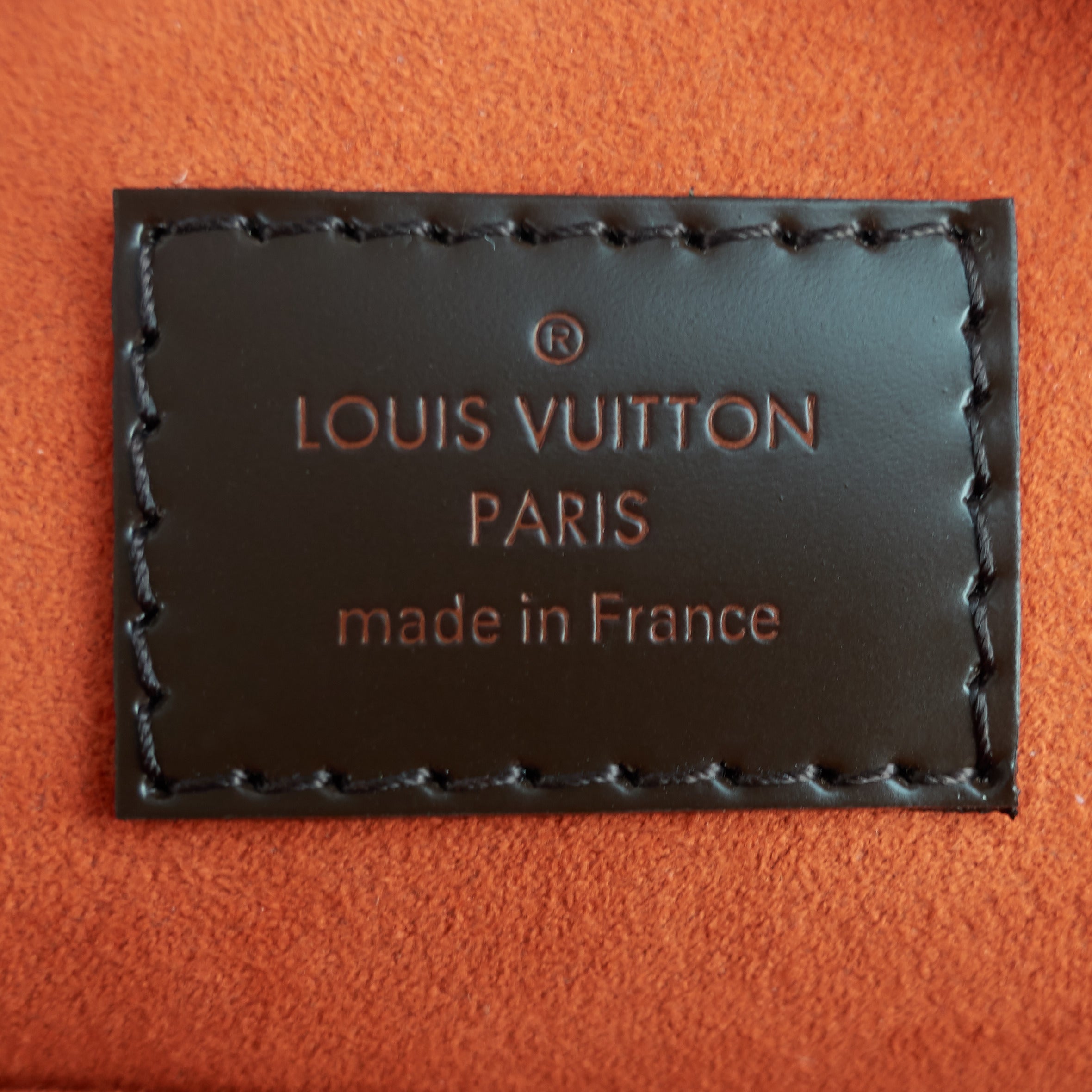 Louis Vuitto Ipanema GM Damier Ebene Canvas Bag