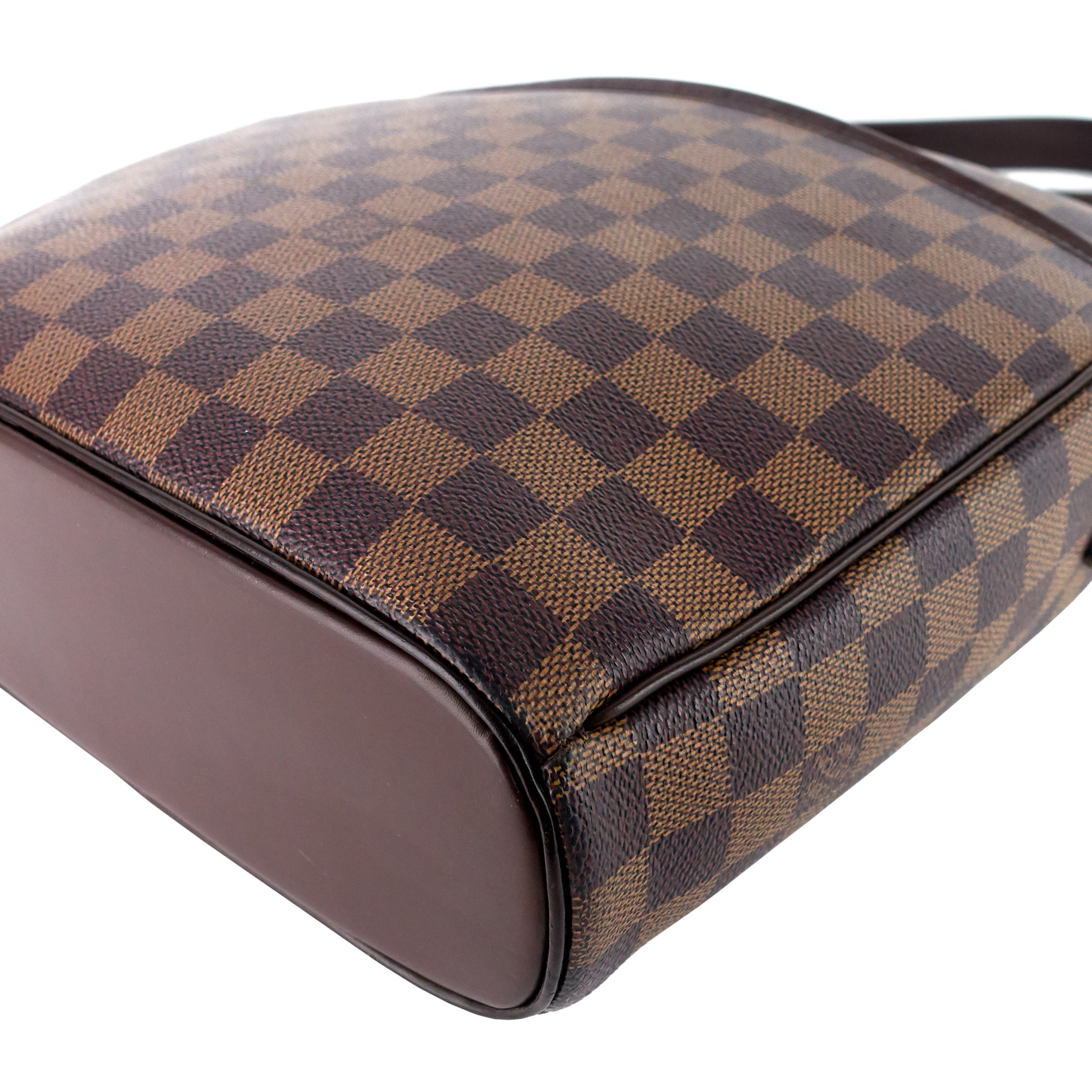 Louis Vuitto Ipanema GM Damier Ebene Canvas Bag