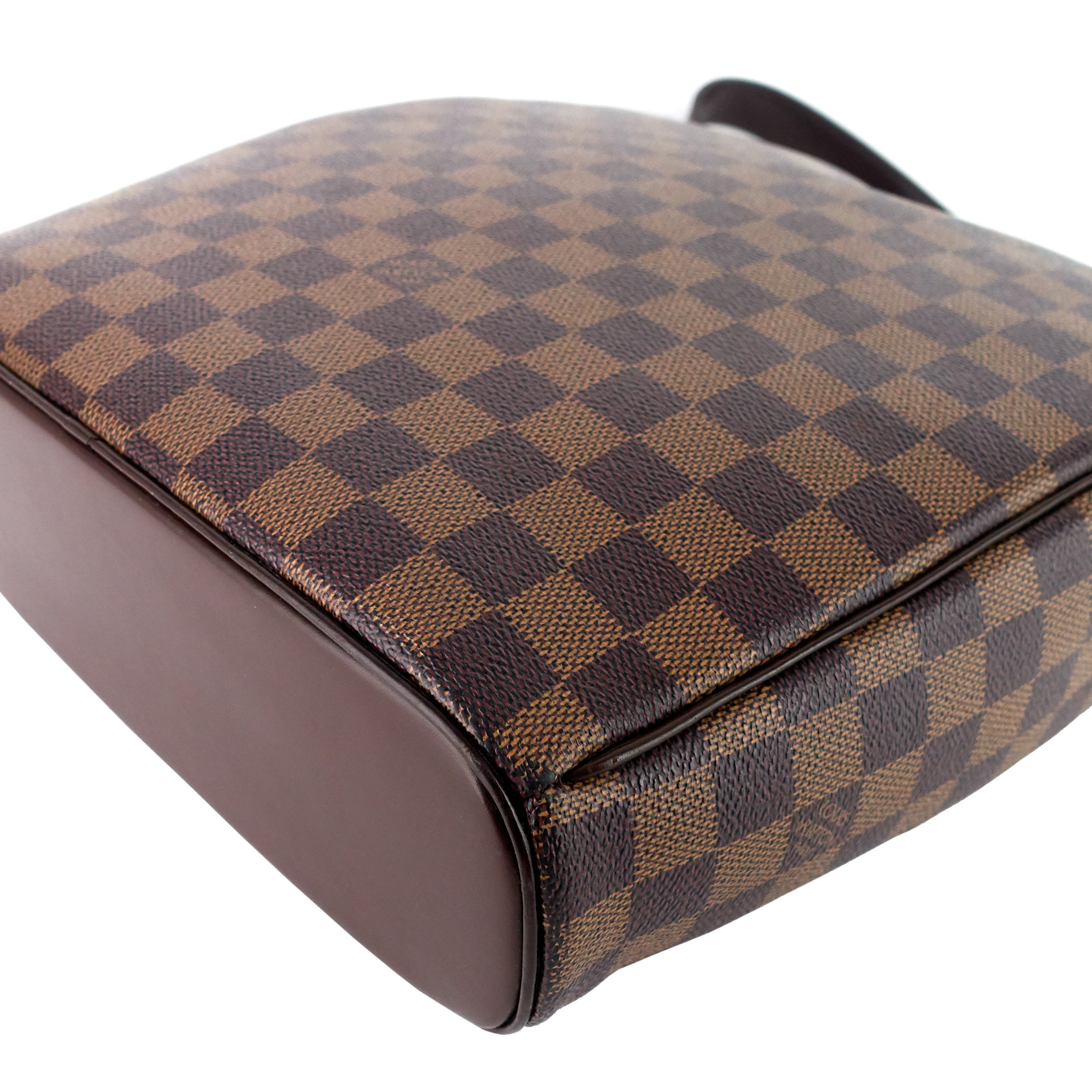 Louis Vuitto Ipanema GM Damier Ebene Canvas Bag