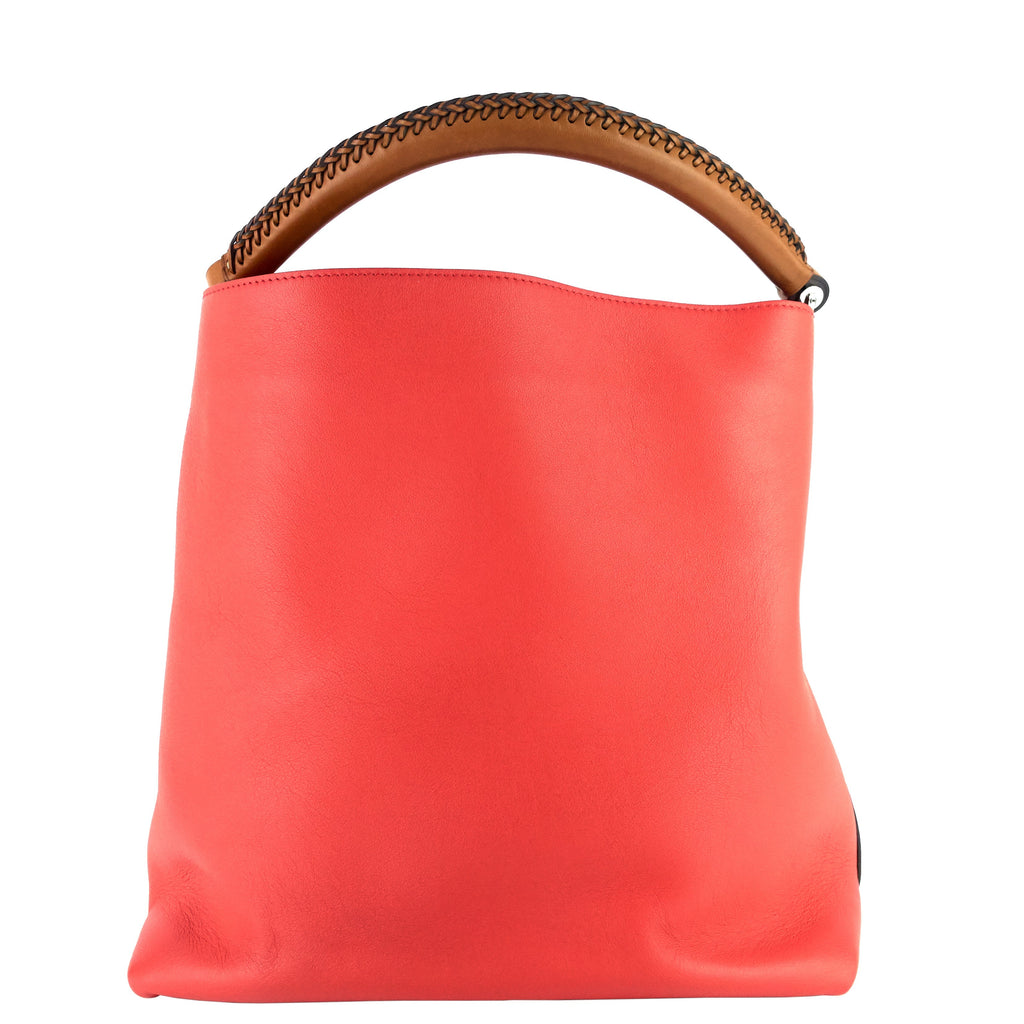 Louis Vuitto Parnassea Bagatelle Veau Soie Calfskin Leather Bag