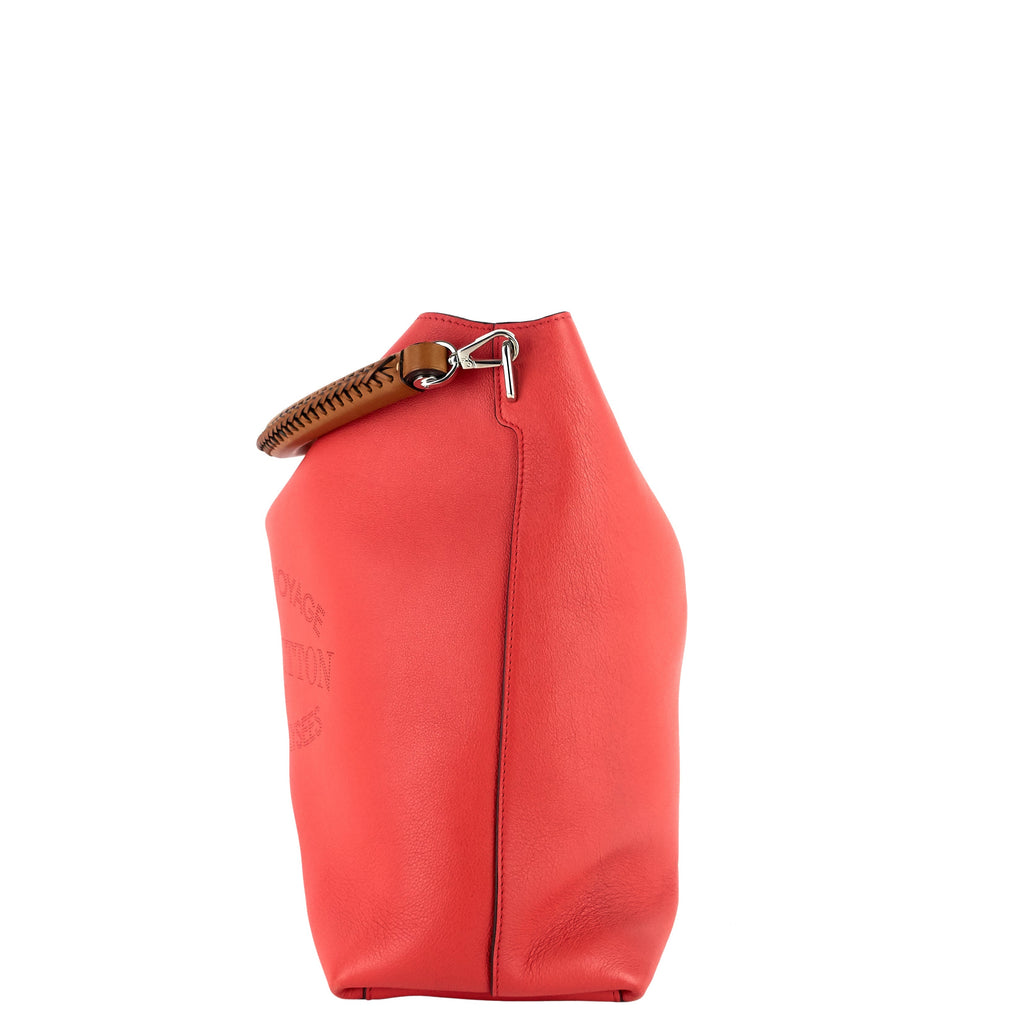 Louis Vuitto Parnassea Bagatelle Veau Soie Calfskin Leather Bag