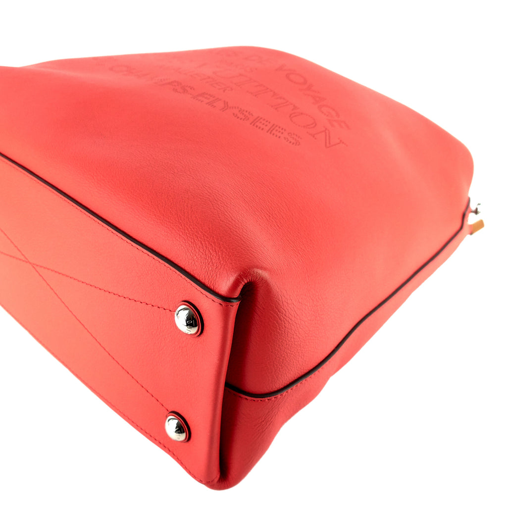 Louis Vuitto Parnassea Bagatelle Veau Soie Calfskin Leather Bag