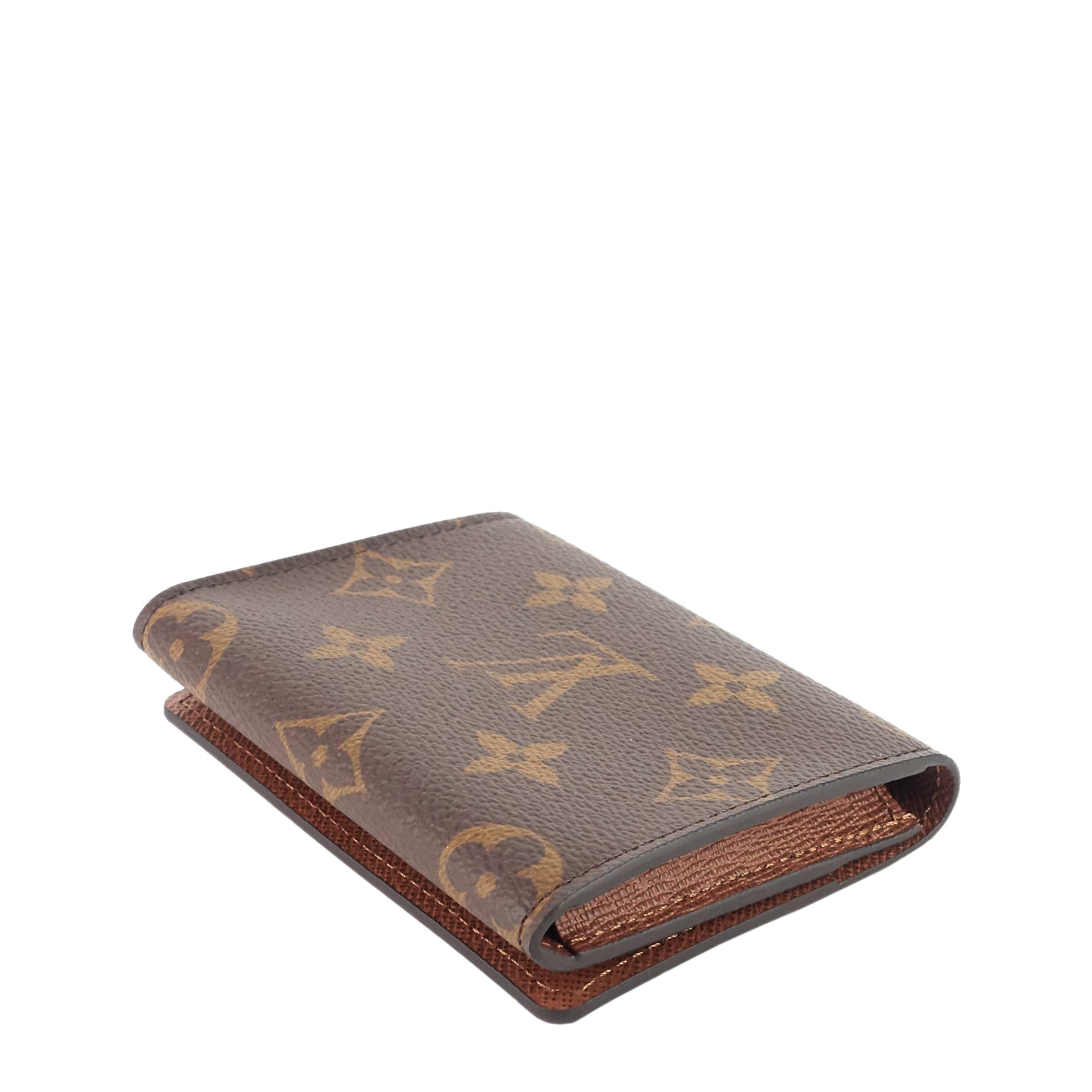 Louis Vuitto Card Holder Monogram Canvas Wallet