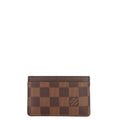 Louis Vuitto Damier Ebene Canvas Card Holder