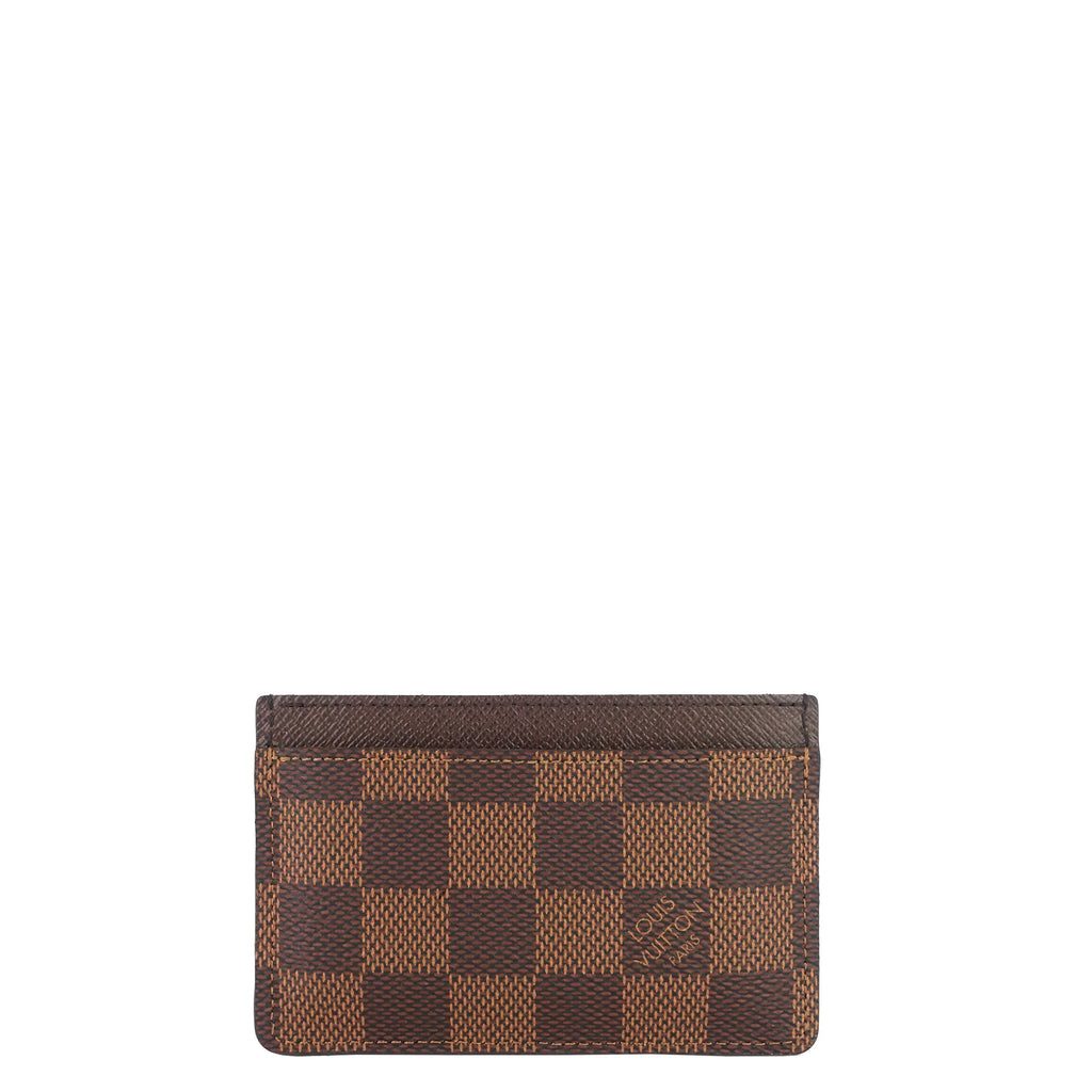 Louis Vuitto Damier Ebene Canvas Card Holder