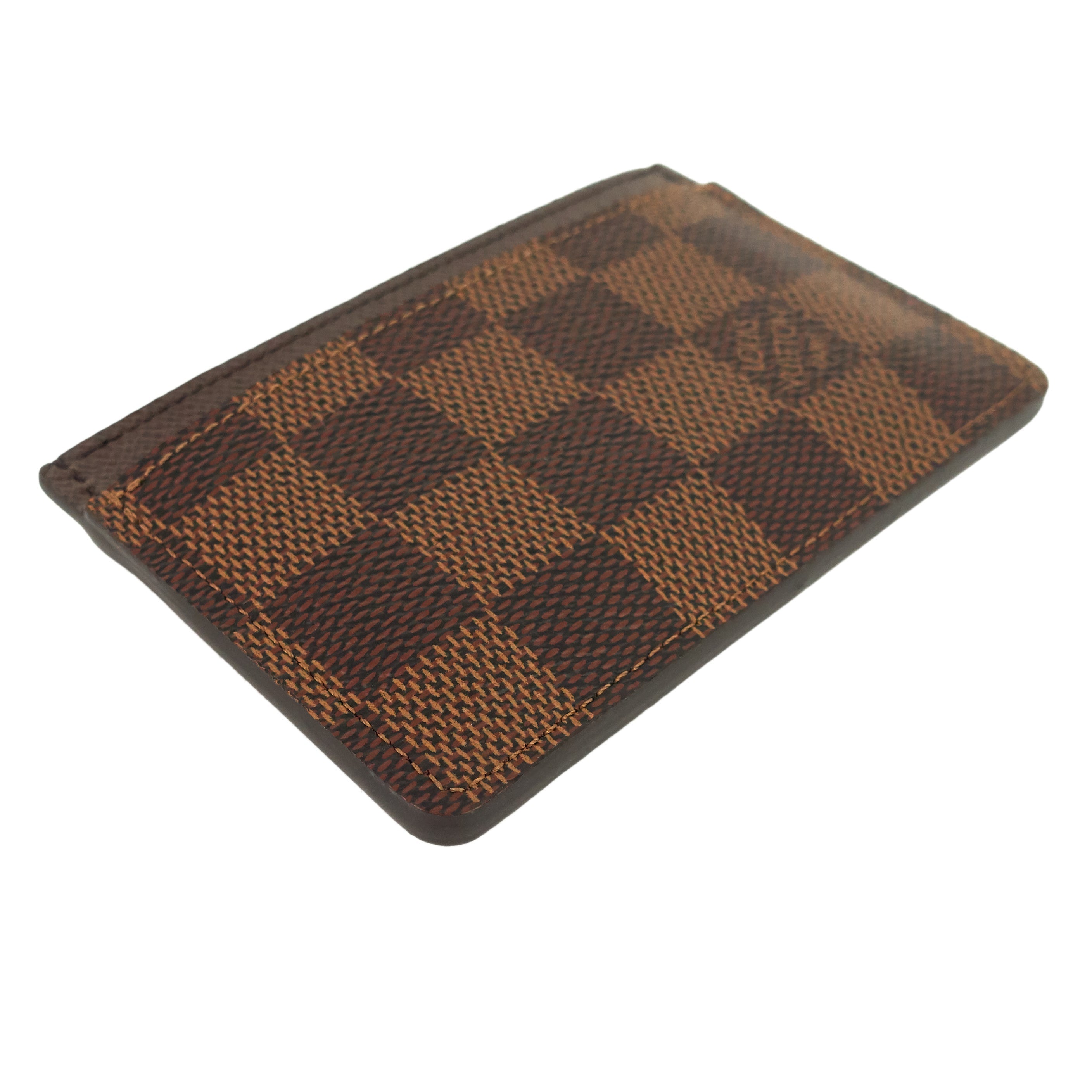 Louis Vuitto Damier Ebene Canvas Card Holder
