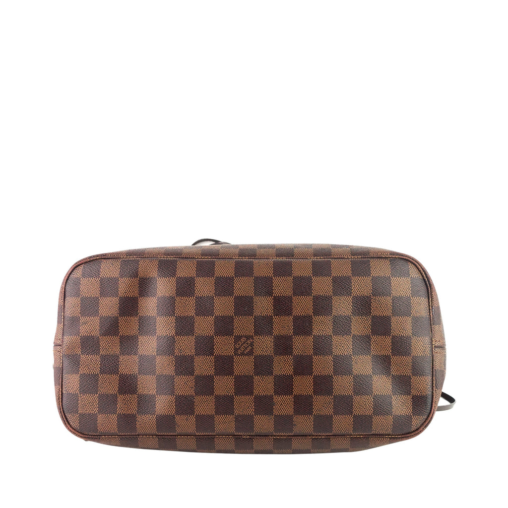 Louis Vuitto Neverfull MM Damier Ebene Canvas Bag