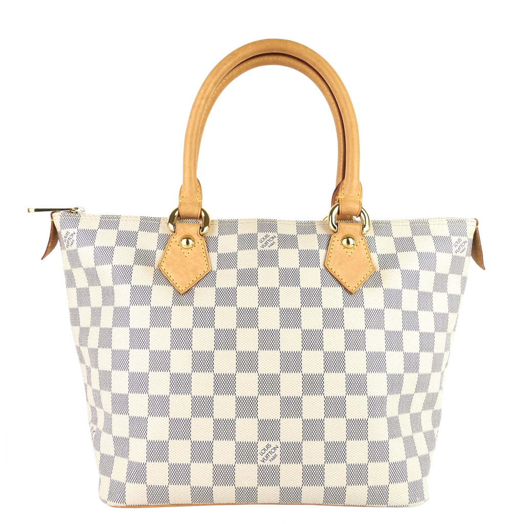 Louis Vuitto Saleya PM Damier Azur Canvas Bag