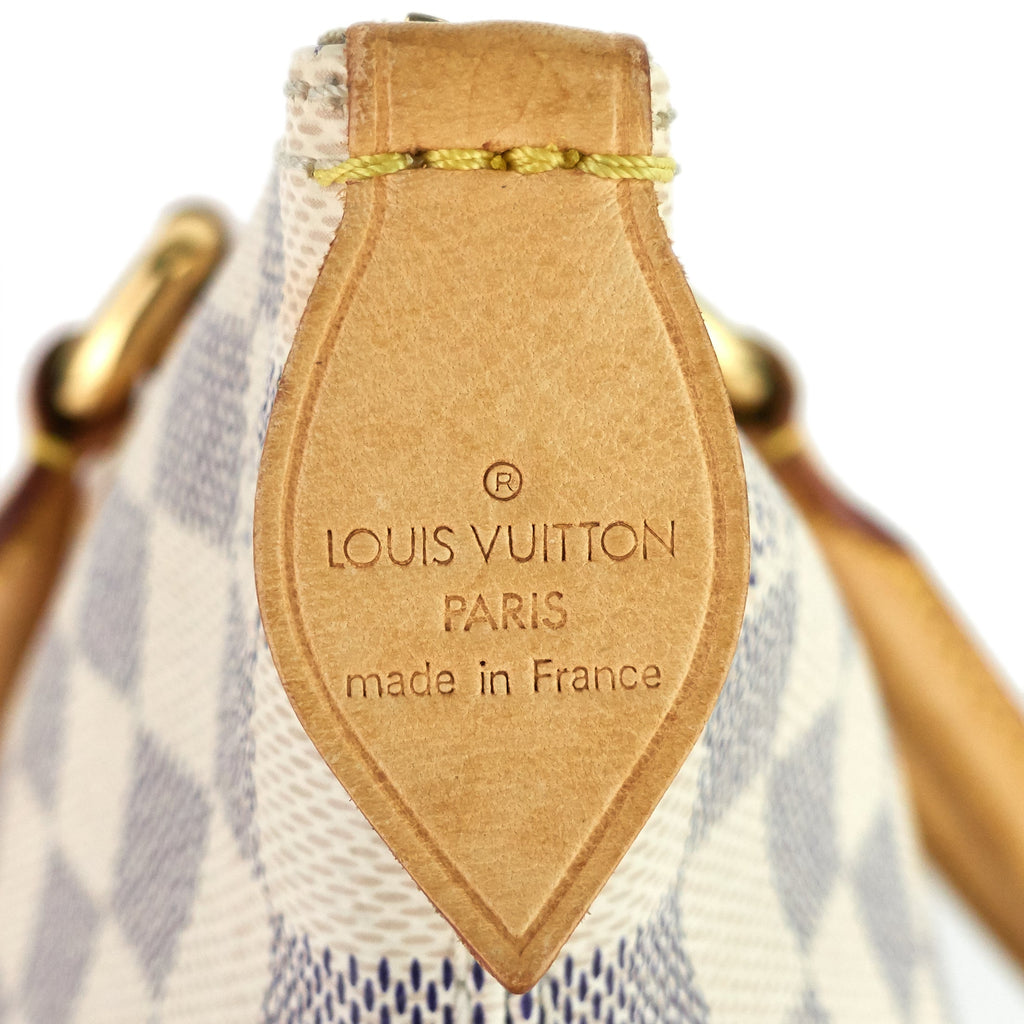 Louis Vuitto Saleya PM Damier Azur Canvas Bag