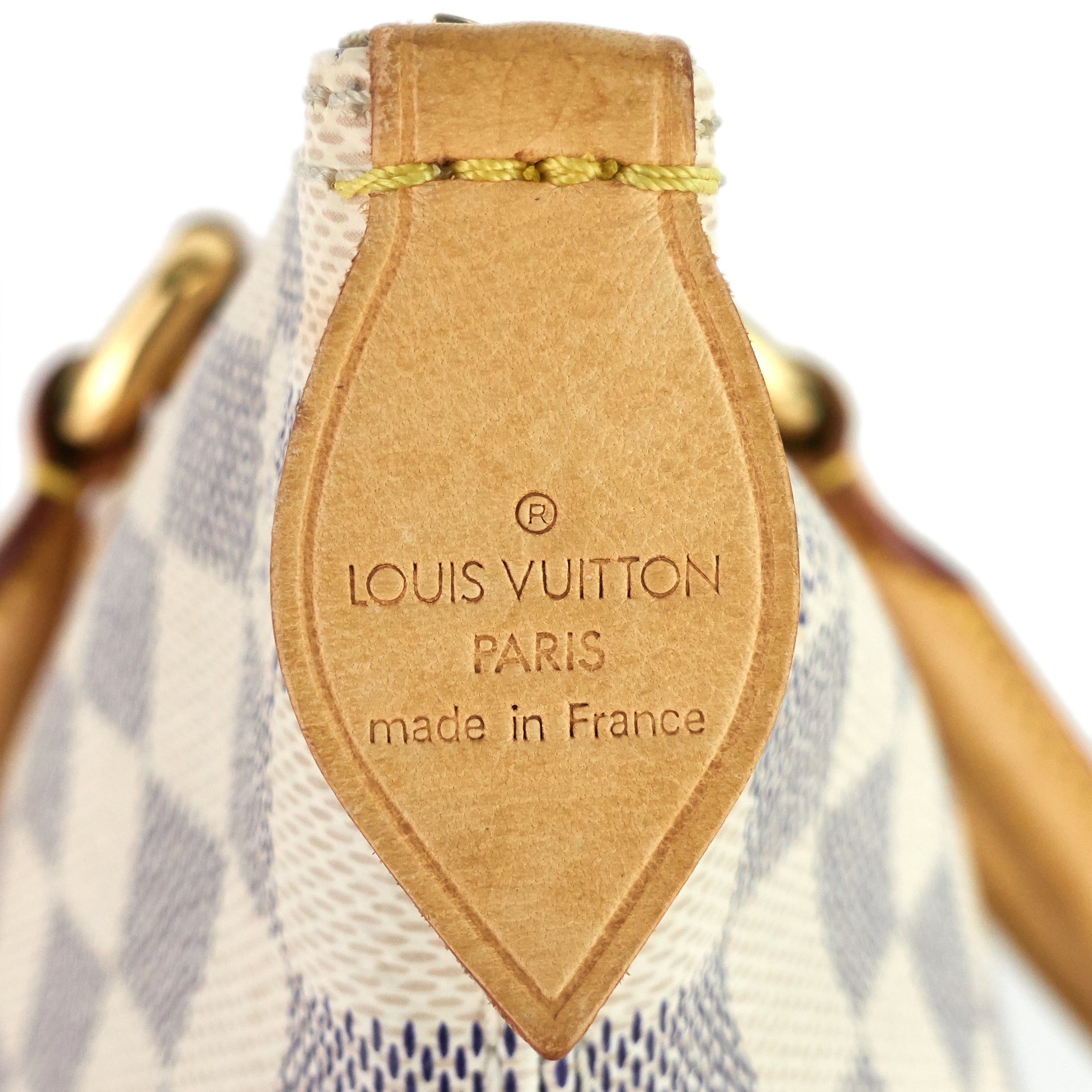 Louis Vuitto Saleya PM Damier Azur Canvas Bag