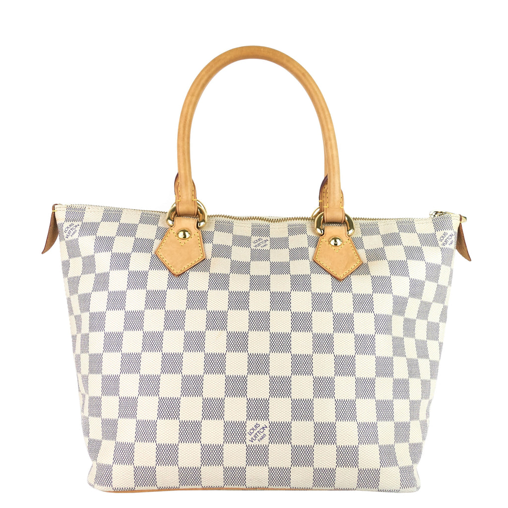 Louis Vuitto Saleya PM Damier Azur Canvas Bag