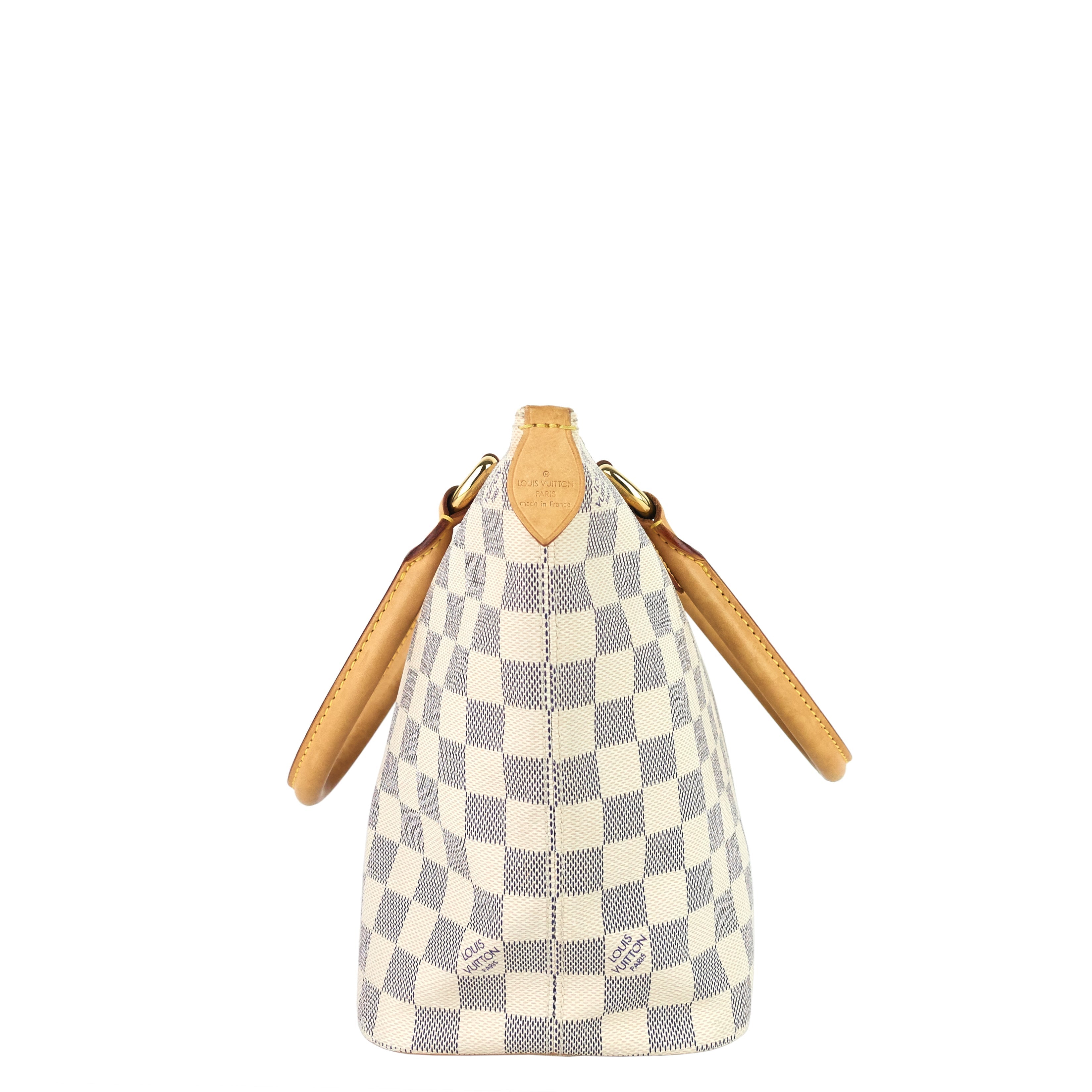Louis Vuitto Saleya PM Damier Azur Canvas Bag