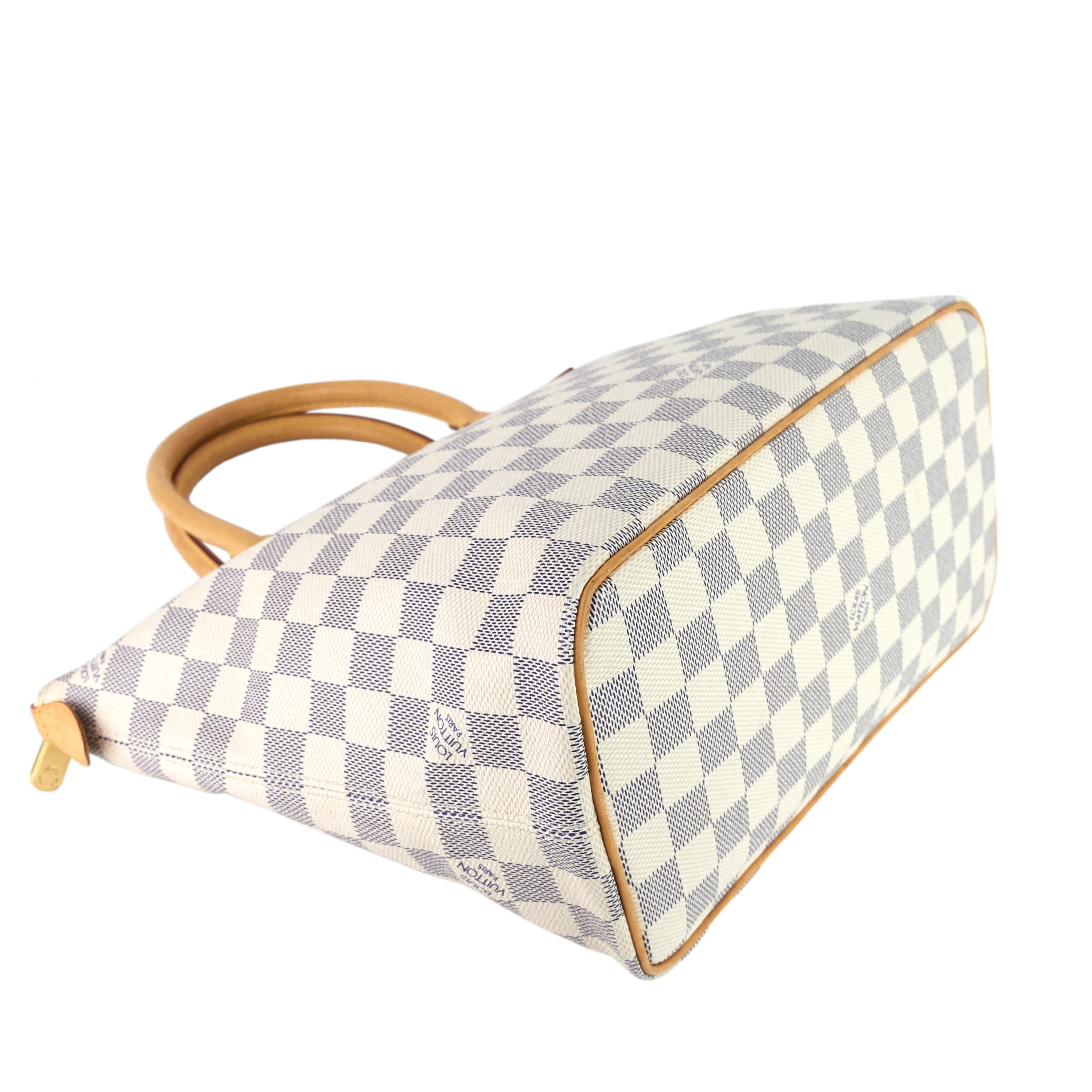 Louis Vuitto Saleya PM Damier Azur Canvas Bag